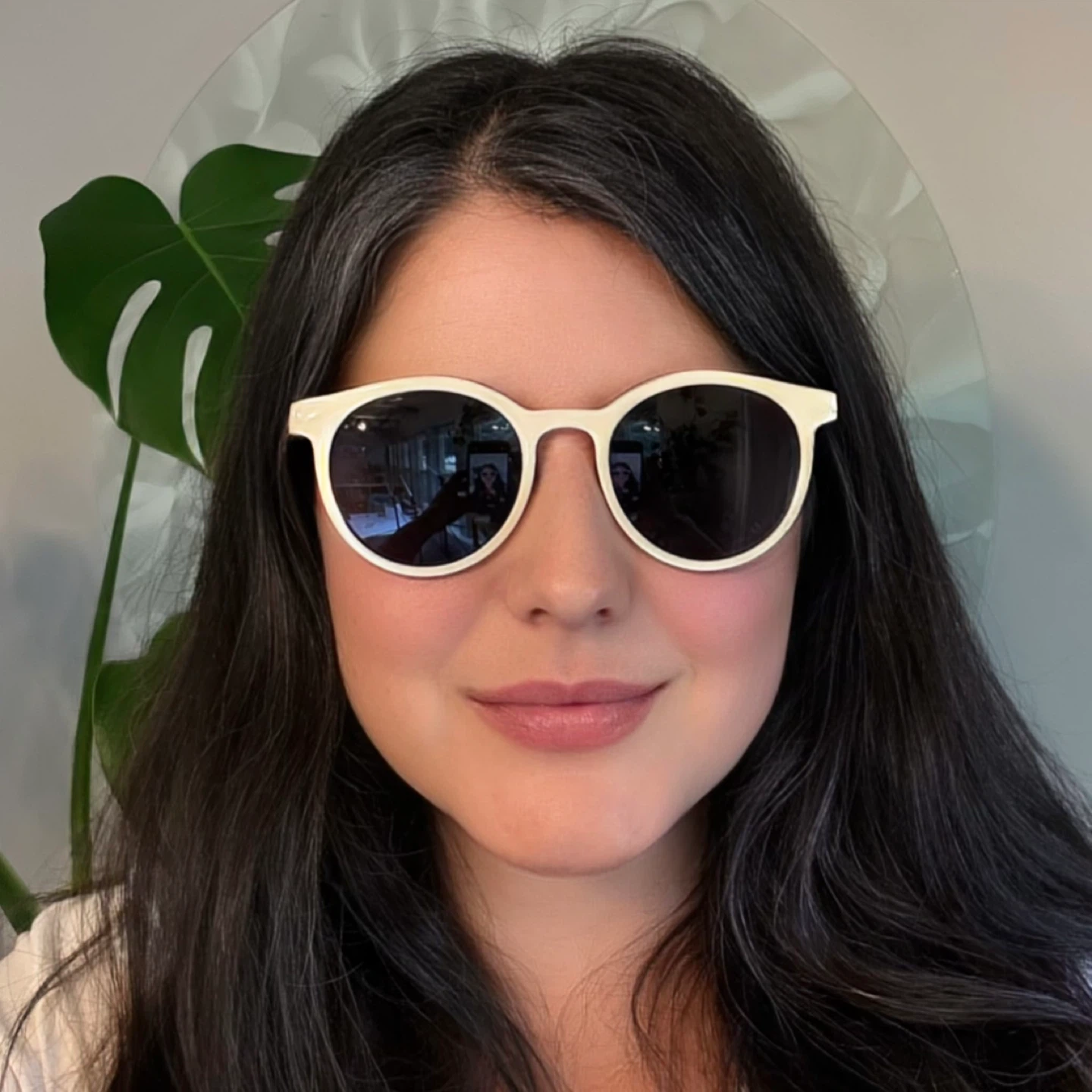 Meet Glasses Off White Round Frame Sunglasses Retro Shades (9)