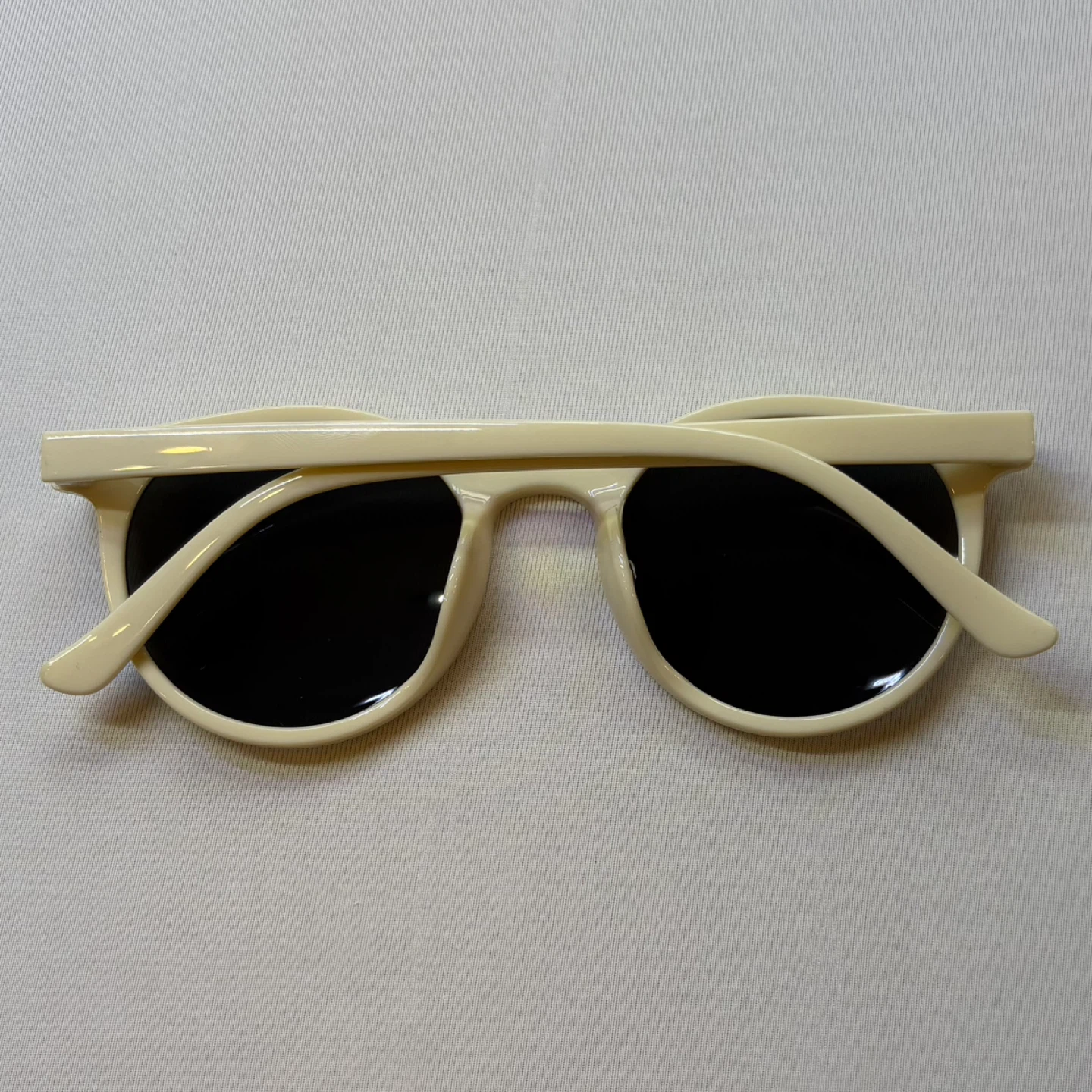 Meet Glasses Off White Round Frame Sunglasses Retro Shades (9) - photo 5