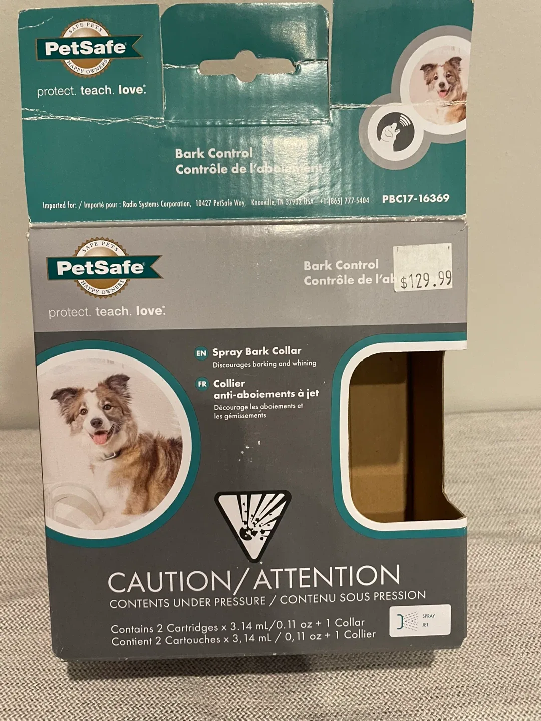 PetSafe Rechargeable Bark Collar - Like New! image indicator(3)