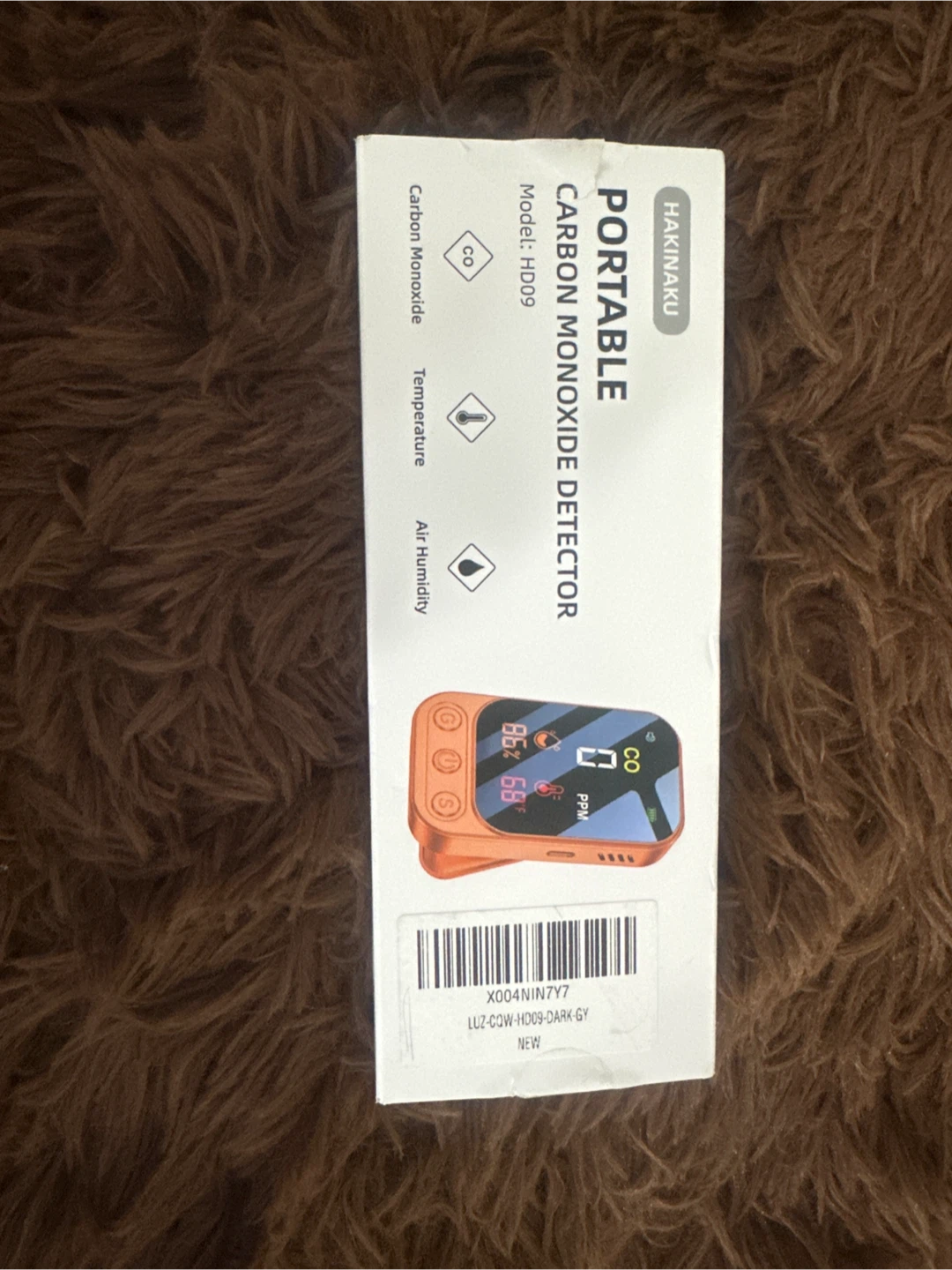 HAKINAKU Portable Carbon Monoxide Detector HD09 - photo 2