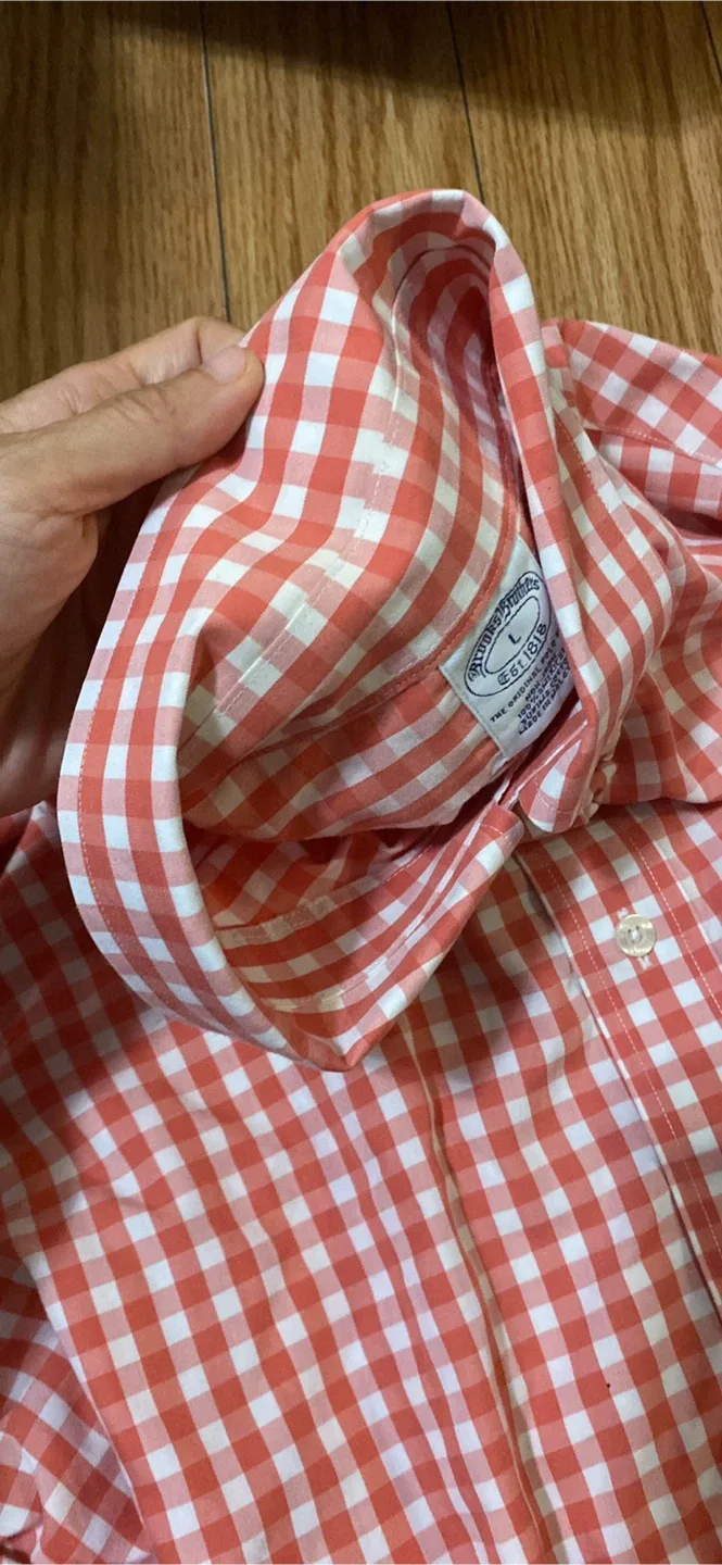 Great Condition Brooks Brothers Shirt and Plory Shirt - Size L image indicator(3)