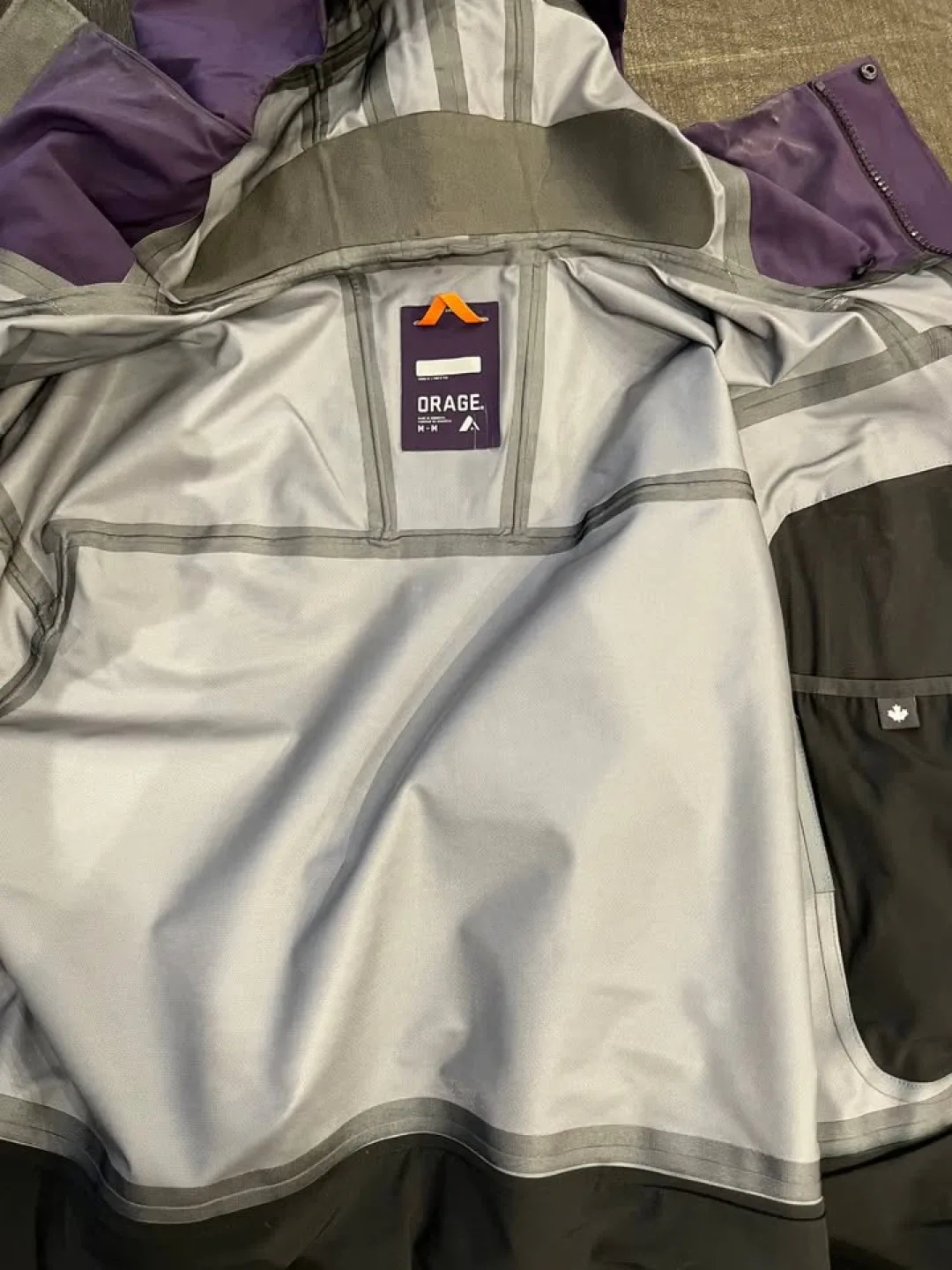 Mens Orage Spire Ski/Snowboard Jacket 2022 (purple) image indicator(3)