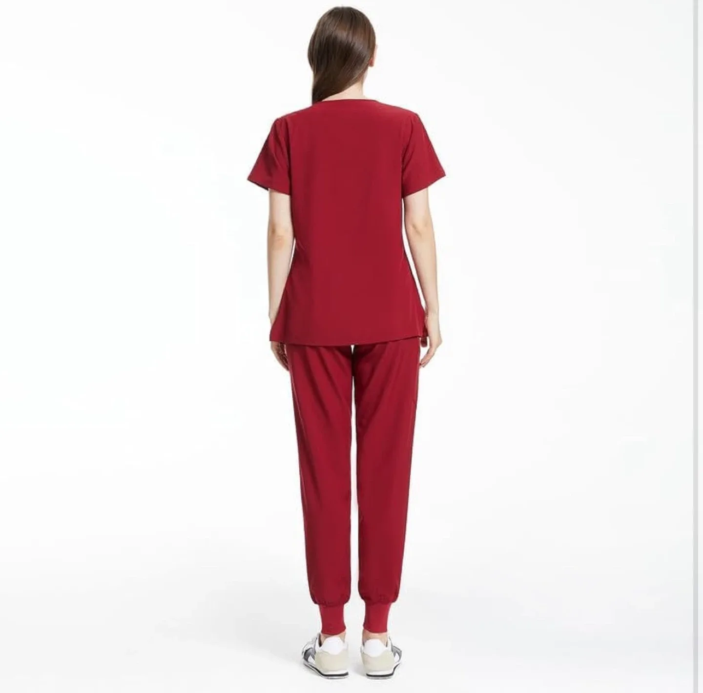 309STC Series Scrub Set - Burgundy Size : M image indicator(3)