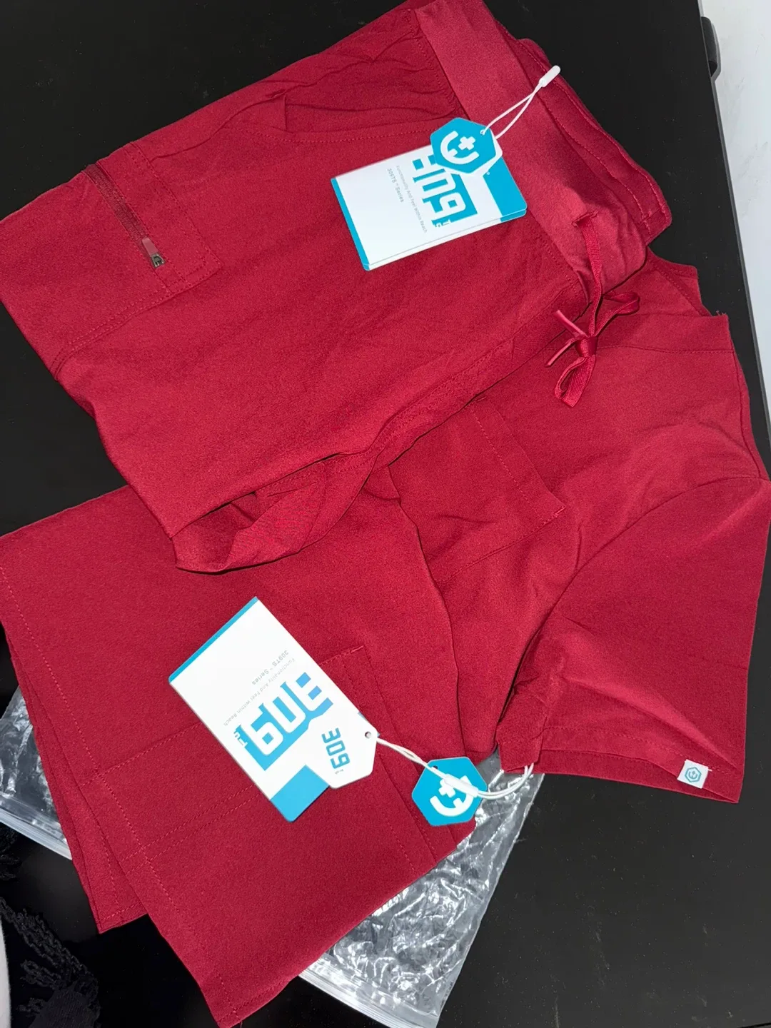 309STC Series Scrub Set - Burgundy Size : M image indicator(5)