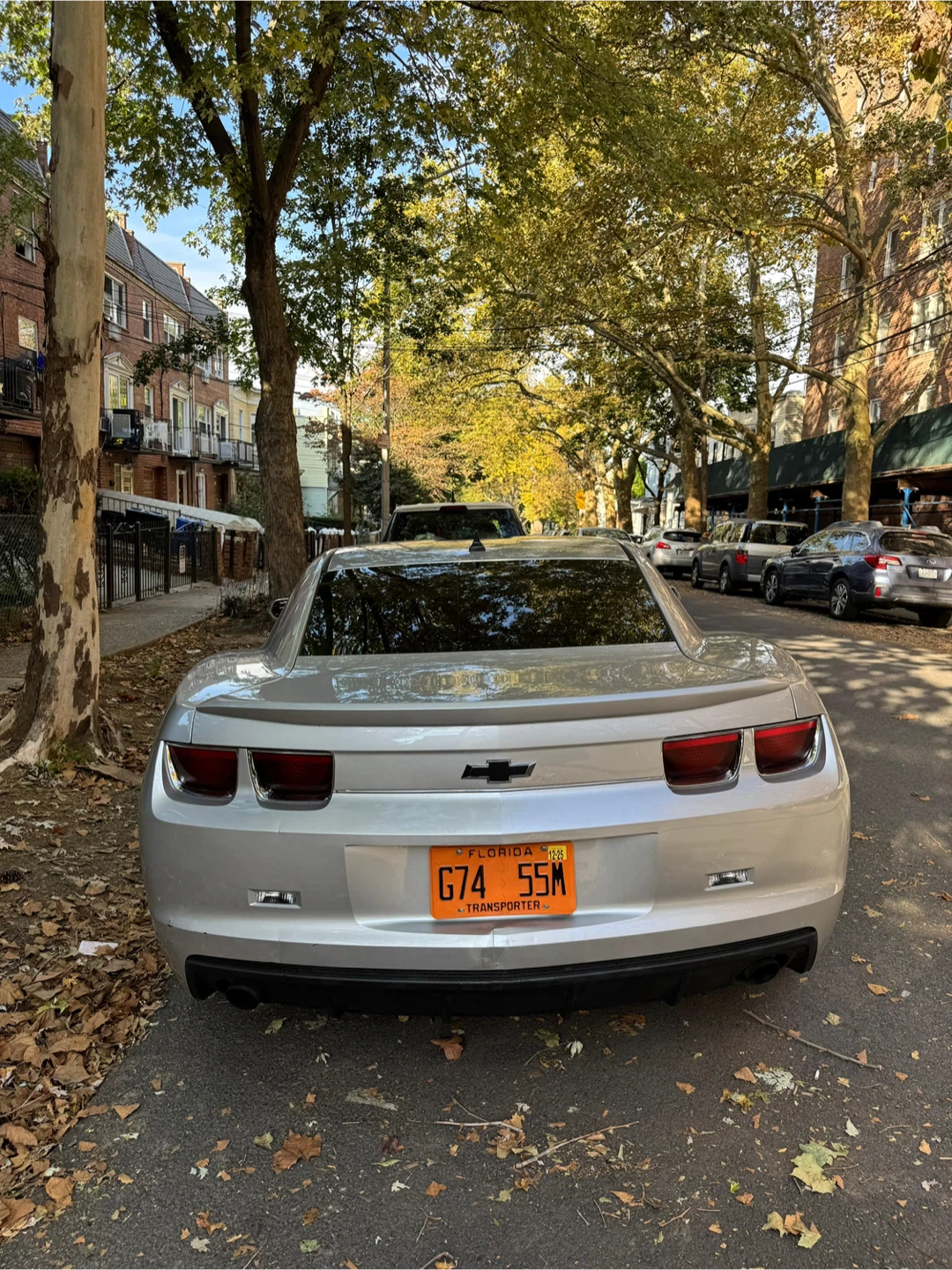 Silver Chevrolet Camaro Car - photo 5