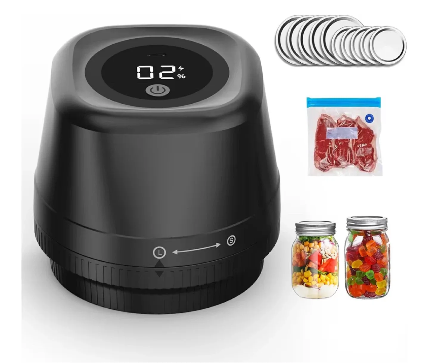 Portable Pump Vacuum ZK-03 - New image indicator(3)