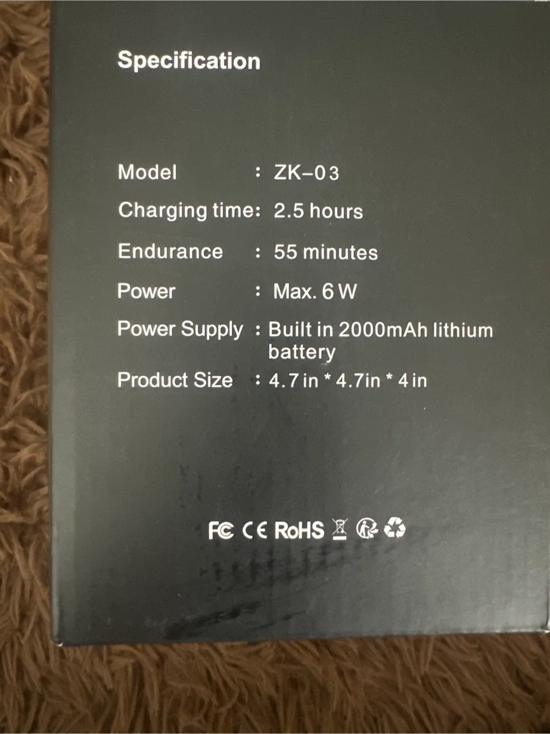 Portable Pump Vacuum ZK-03 - New image indicator(2)