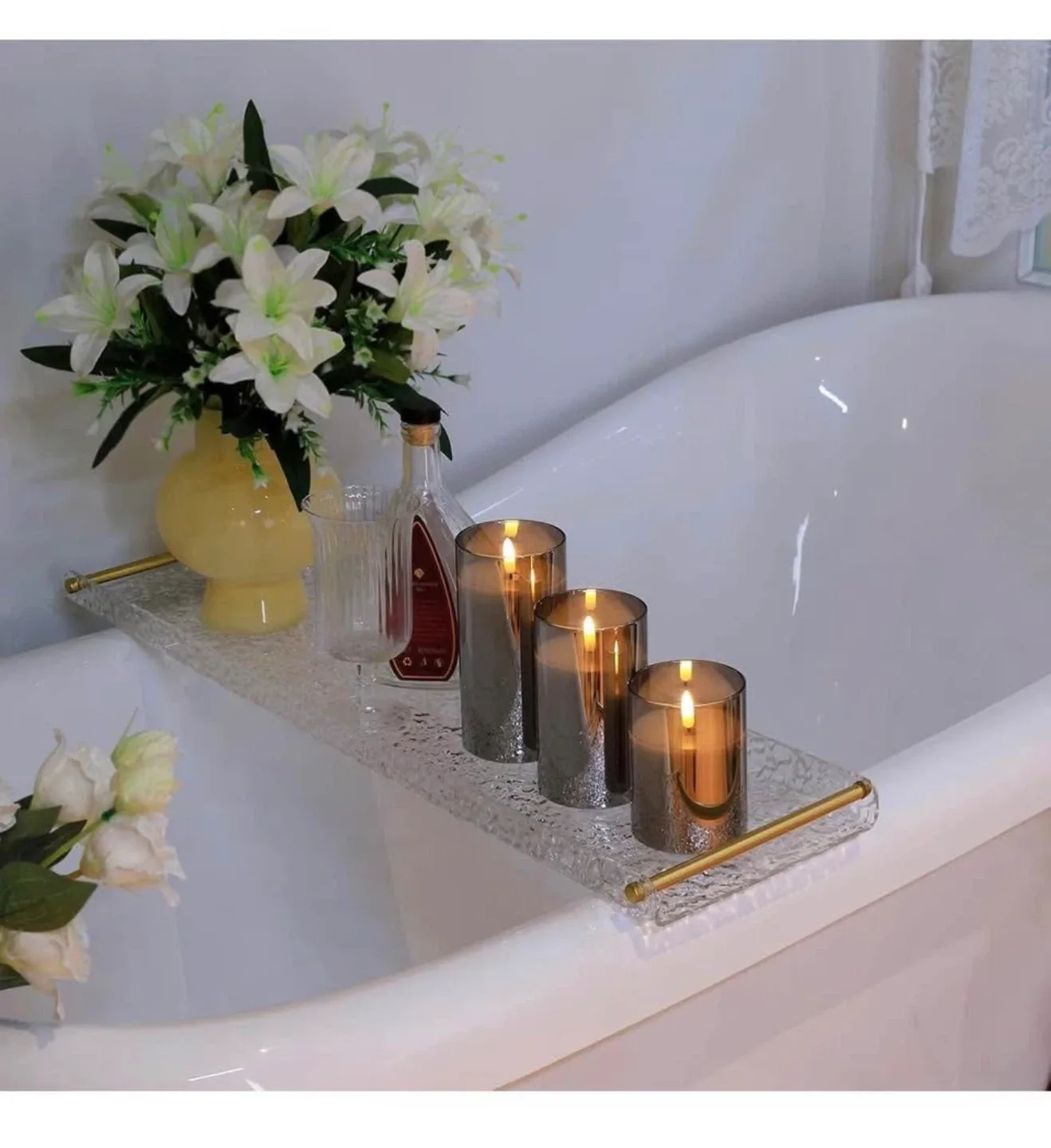 Set of 3 Flameless LED Candles with Remote image indicator(3)