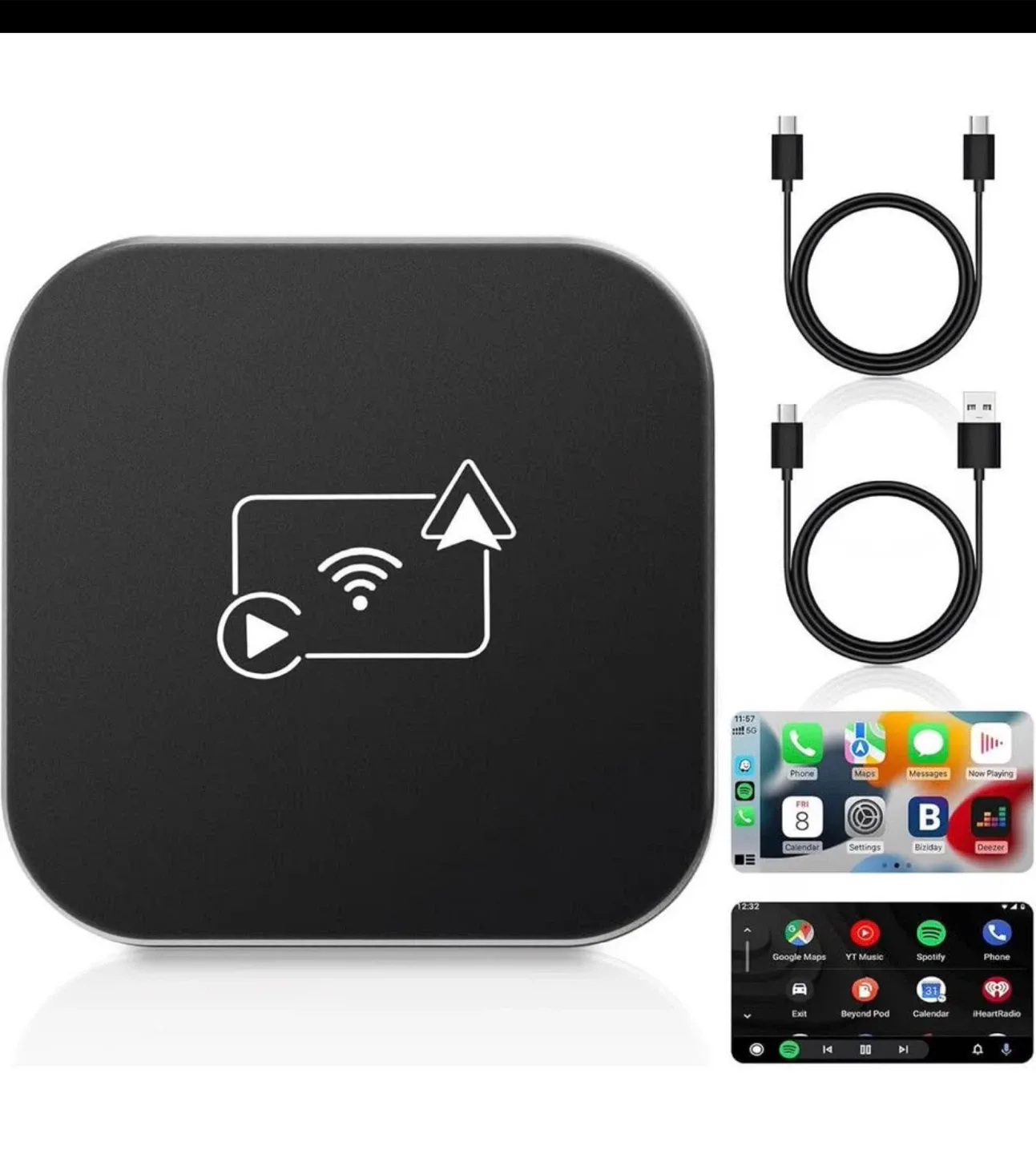 Wireless CarPlay Adapter - Wired to Wireless, brand new