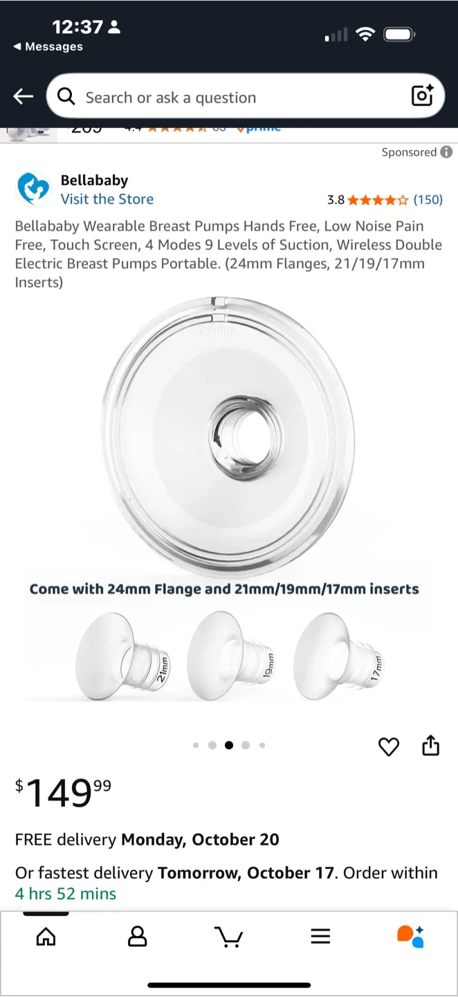 Bellababy Wearable Breast Pump image indicator(2)