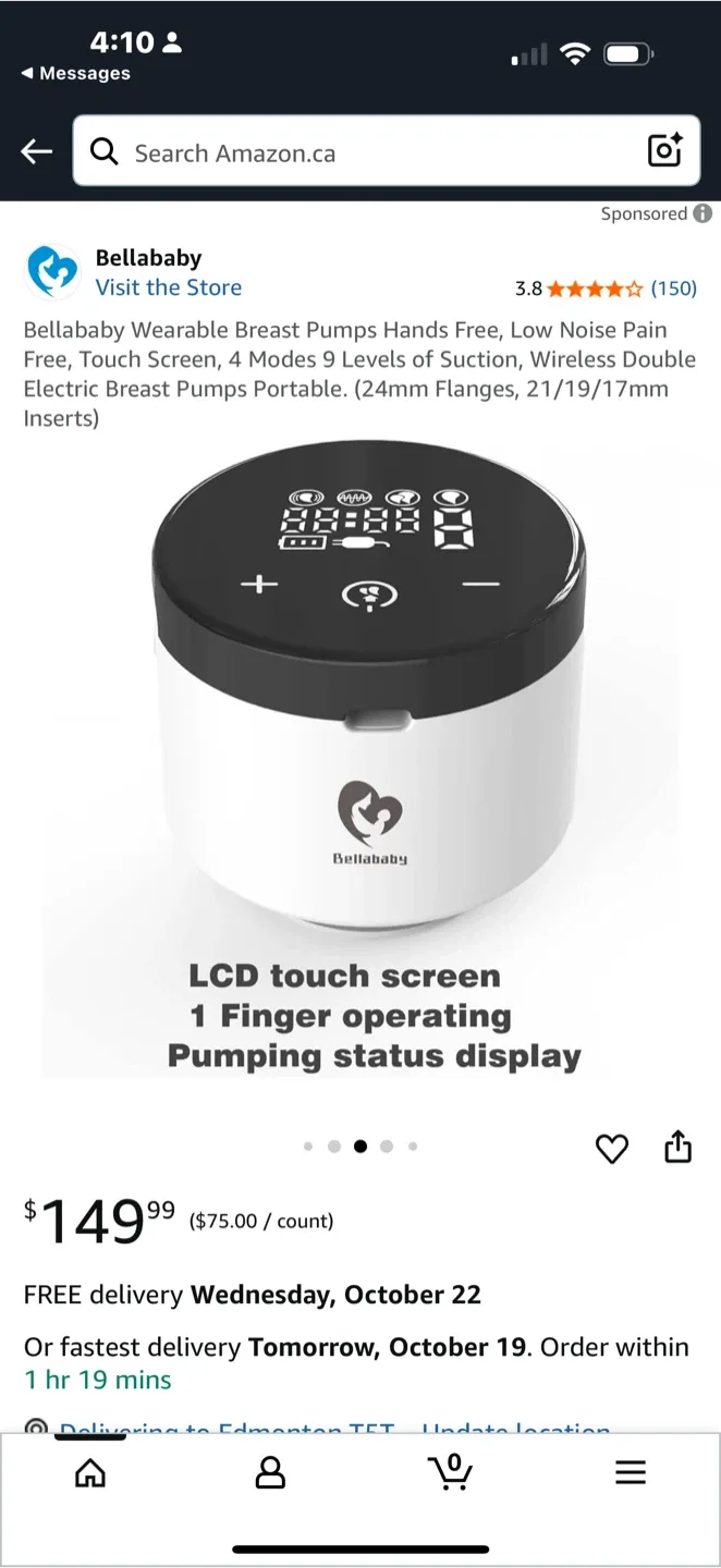 Bellababy Wearable Breast Pump image indicator(4)