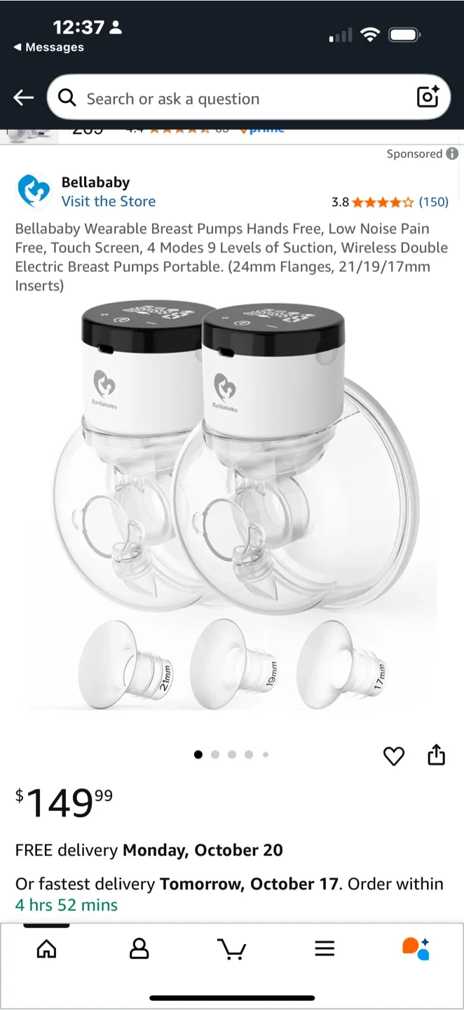 Bellababy Wearable Breast Pump image indicator(3)