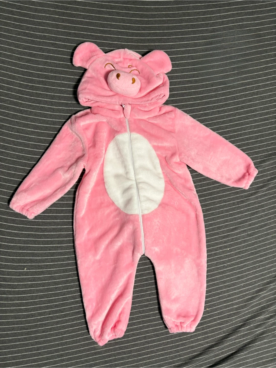 VGUC Pink Pig Costume - Size 90 (12-18 Months)