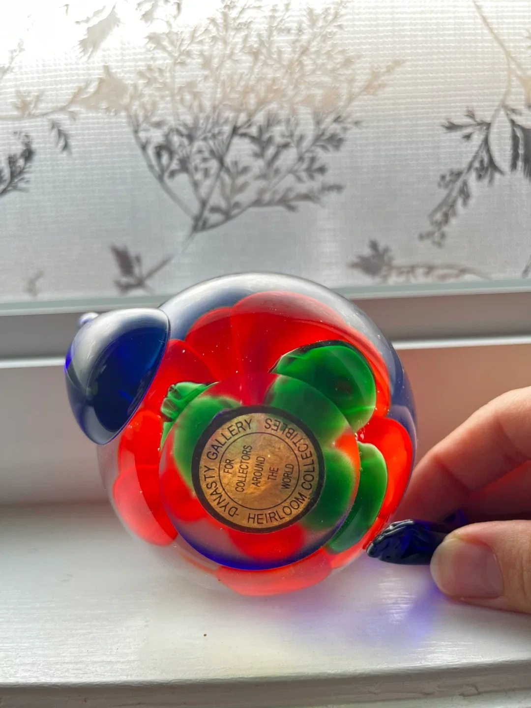 Dynasty Gallery Heirloom Glass Teapot Paperweight image indicator(2)