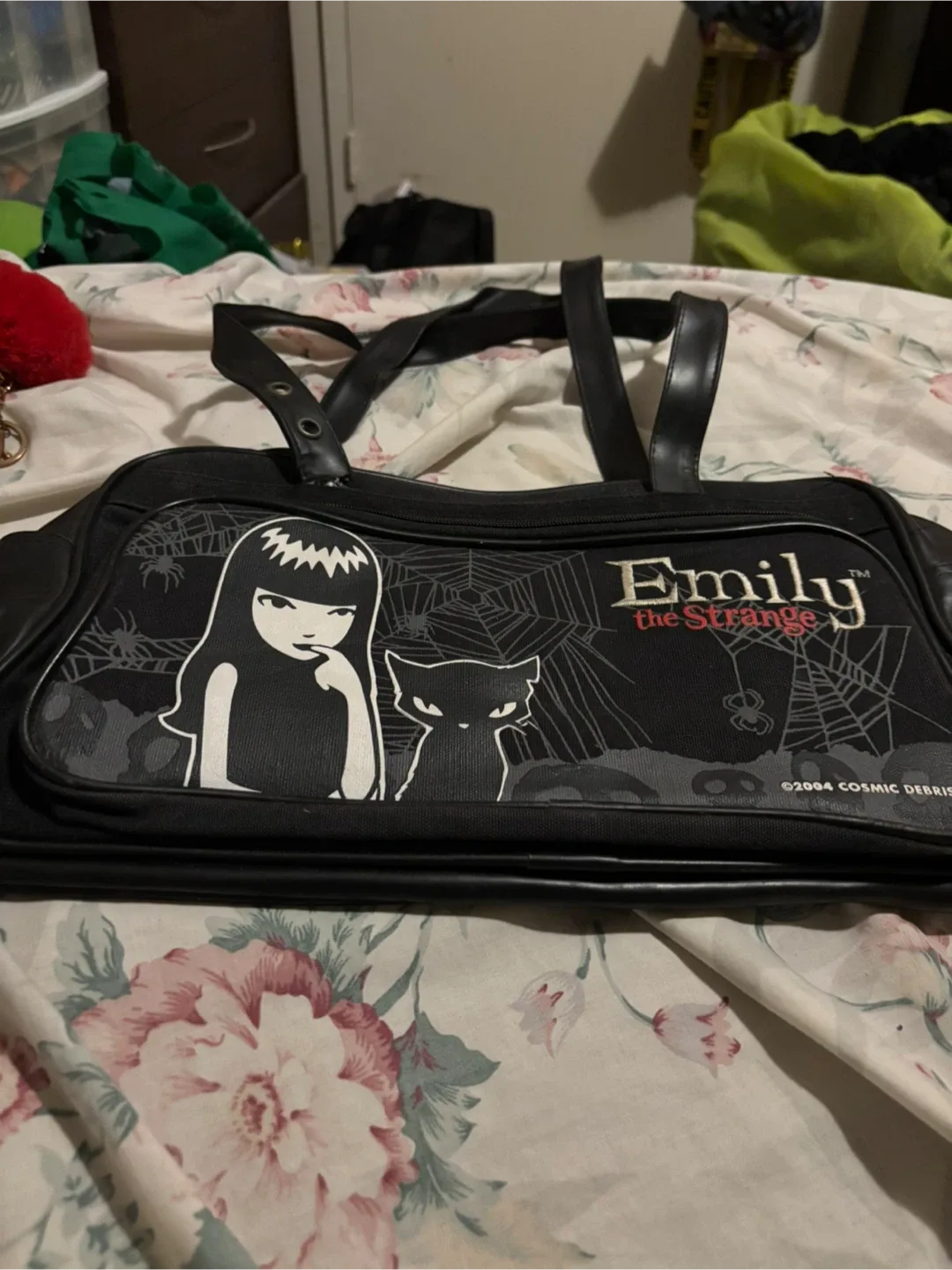 Emily the Strange Black Satchel Bag