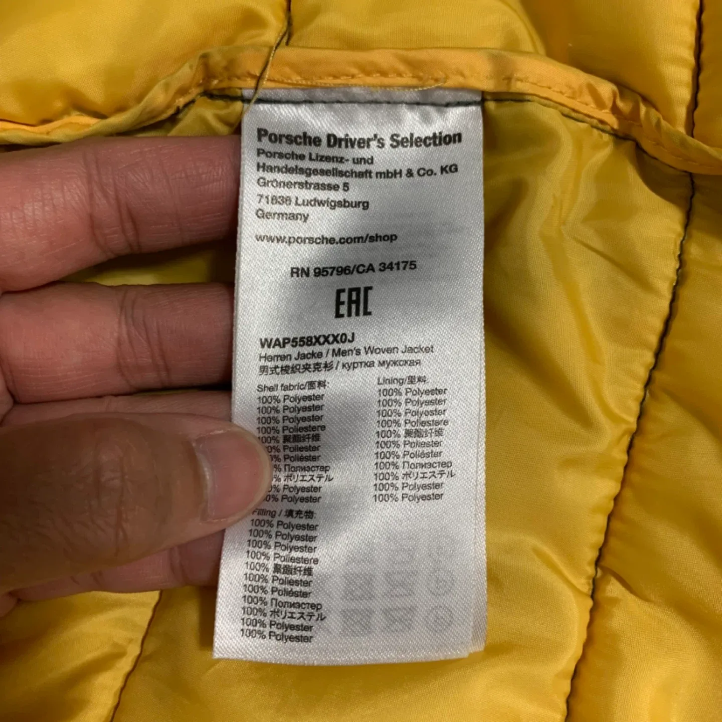 Porsche Martini Racing Padded Jacket - Size XS image indicator(9)