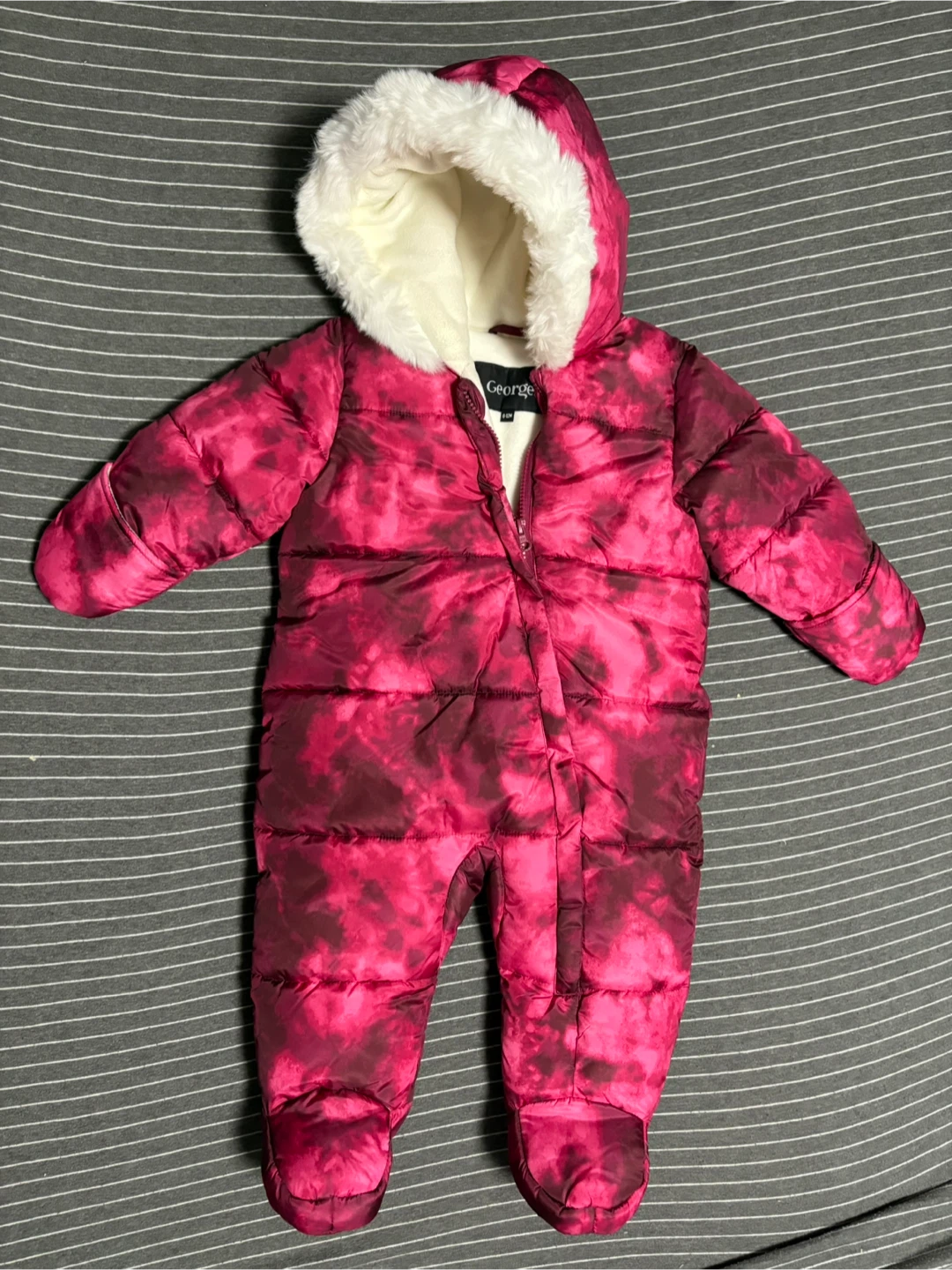 George Baby Puffer Snowsuit - 6-12 Months