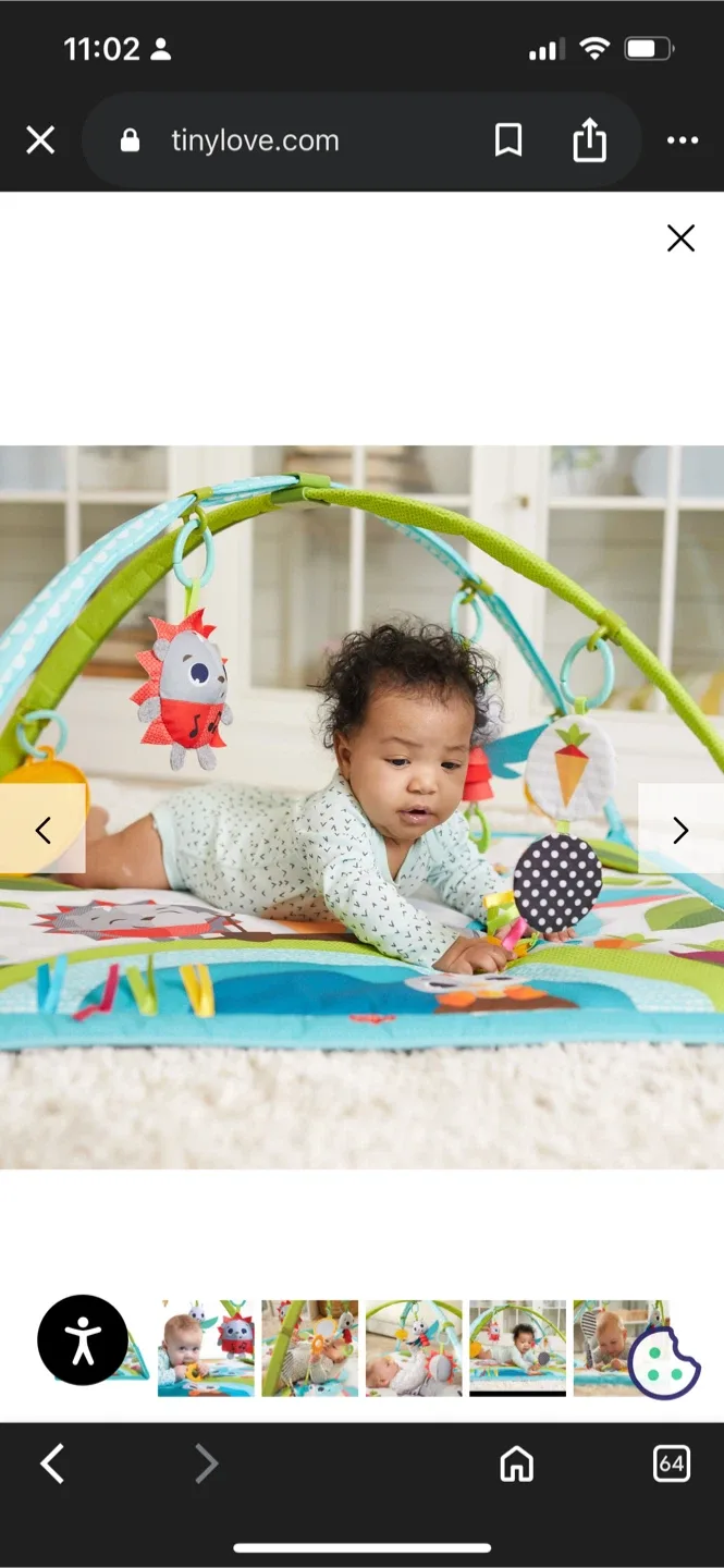 New Tiny Love Gymini Sunny Day Activity Gym image indicator(5)