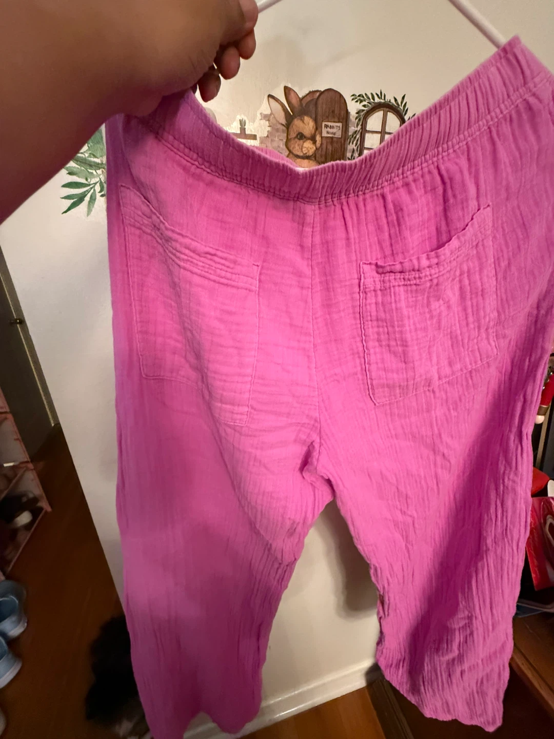 Gap Pink Cotton Pants Size Small