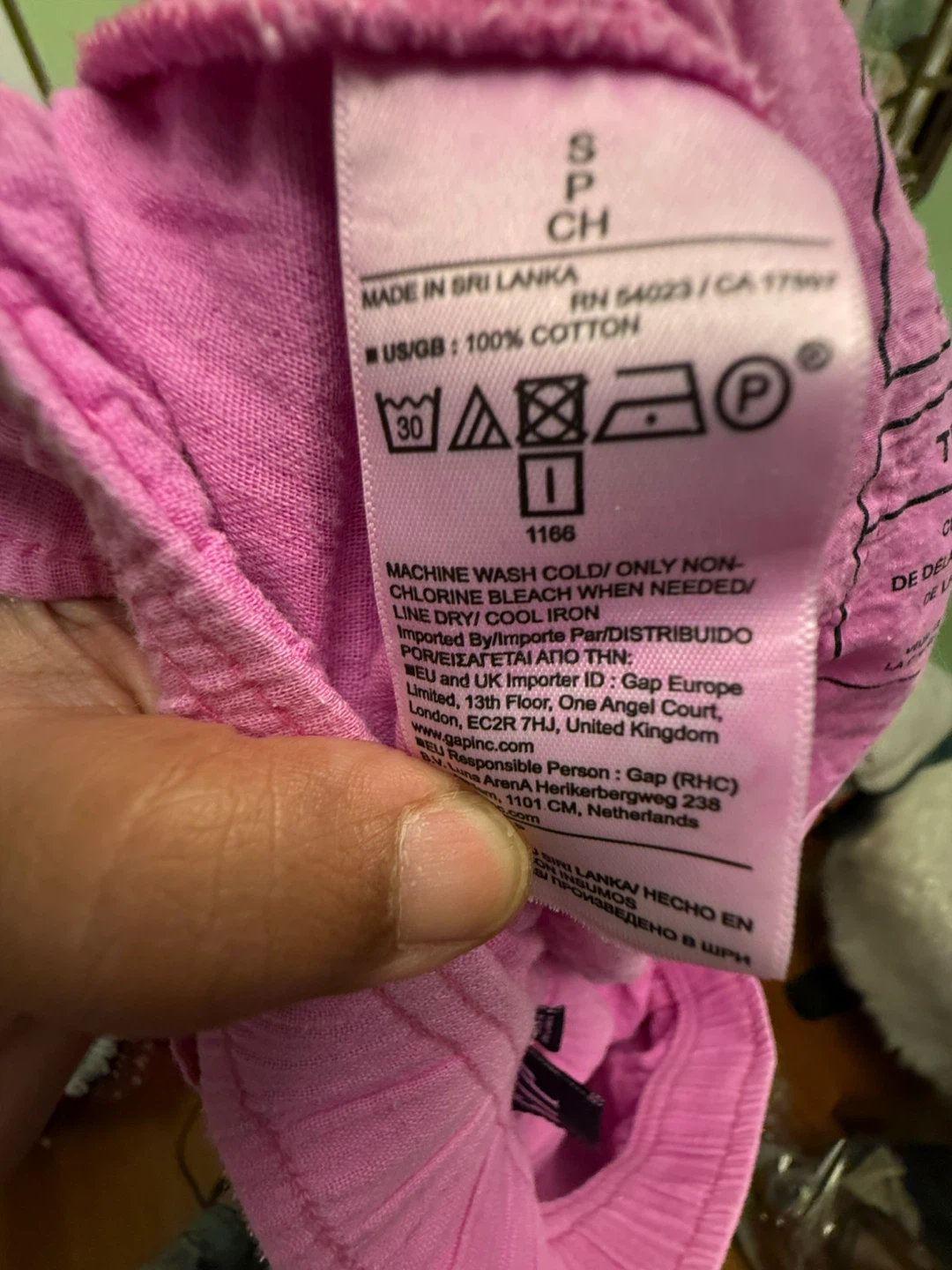 Gap Pink Cotton Pants Size Small - photo 3