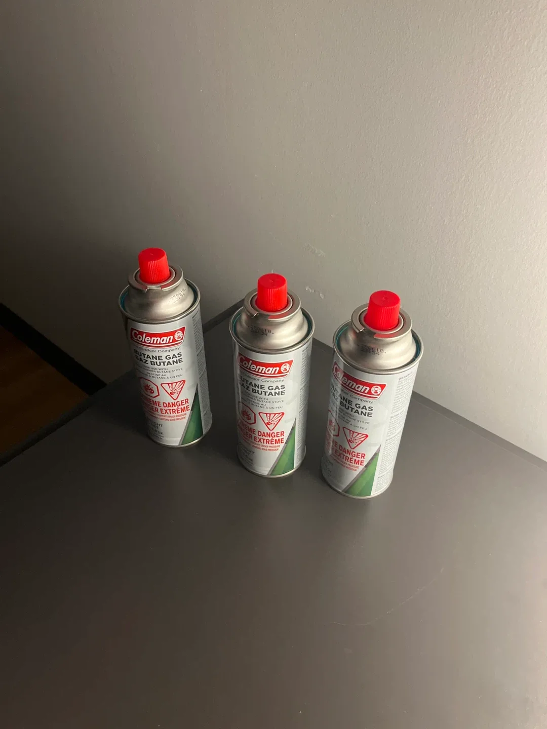 Coleman Butane Gas Canister - 3 Pack