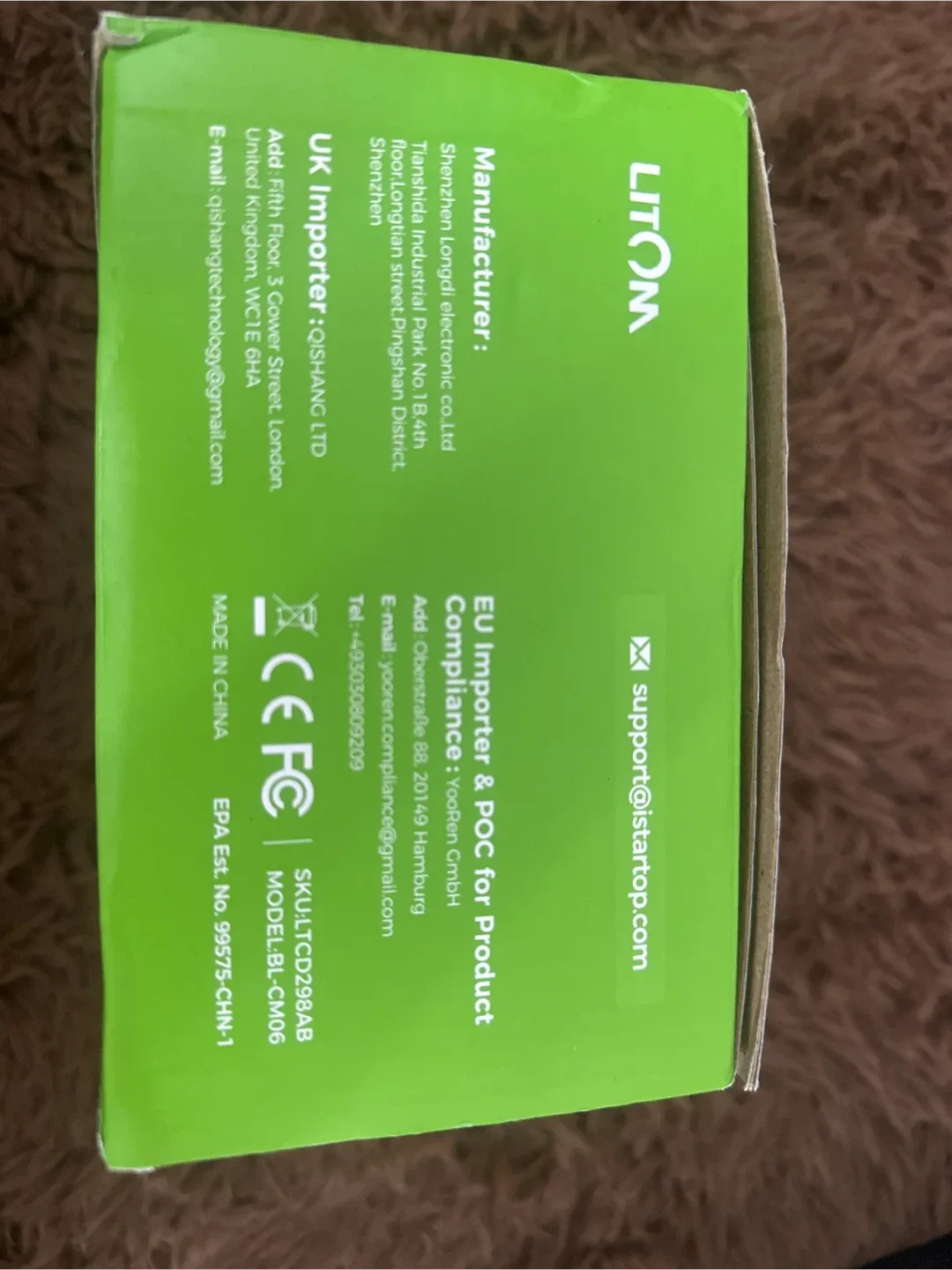 LITOM Solar Bug Zapper - Brand New in Box image indicator(3)