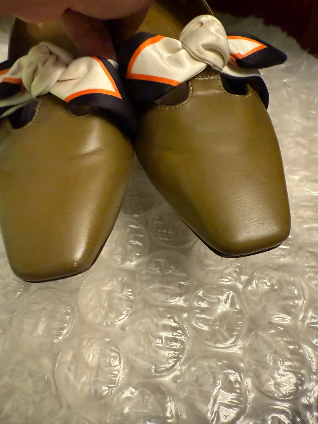 Charles & Keith Olive Green Heels - photo 2