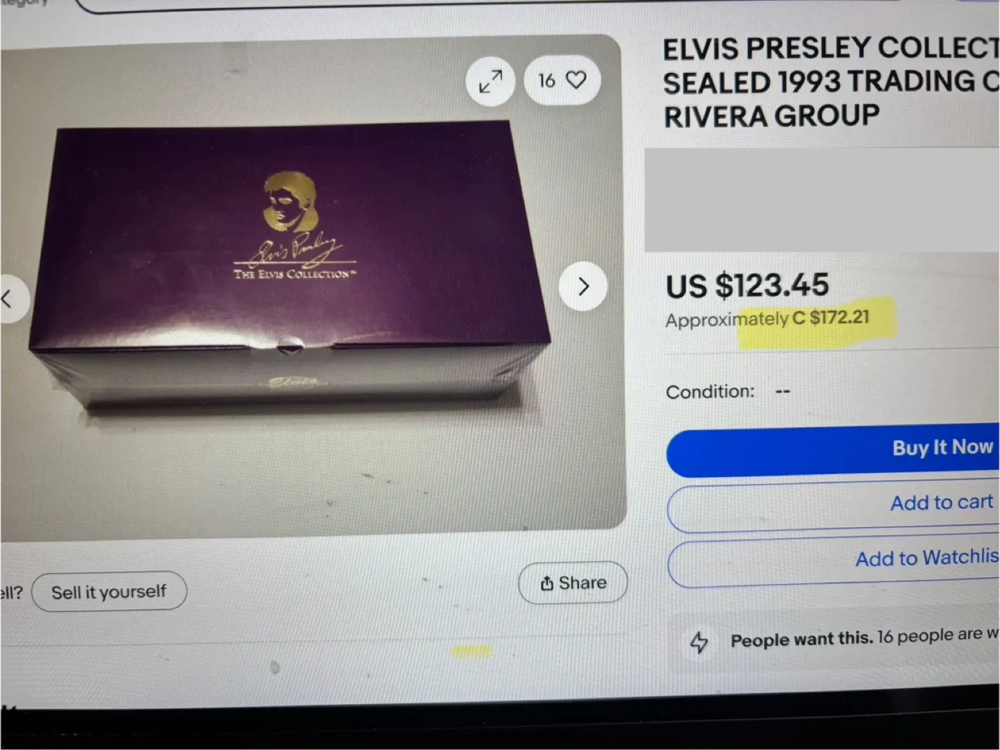 1993 The Elvis Collection Trading Cards Boxed Set image indicator(9)