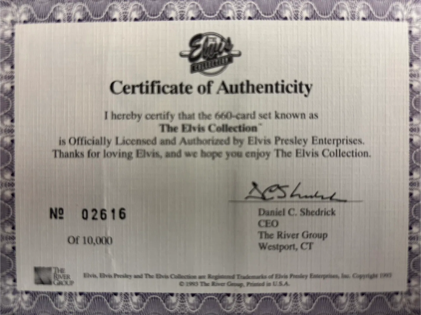 1993 The Elvis Collection Trading Cards Boxed Set image indicator(10)