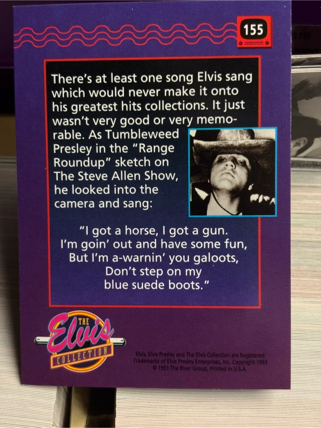 1993 The Elvis Collection Trading Cards Boxed Set image indicator(8)
