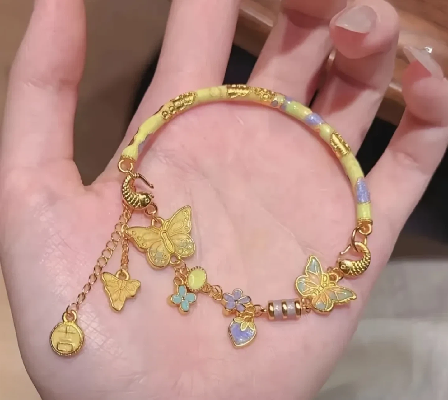 Butterfly Charm Bracelet - photo 3