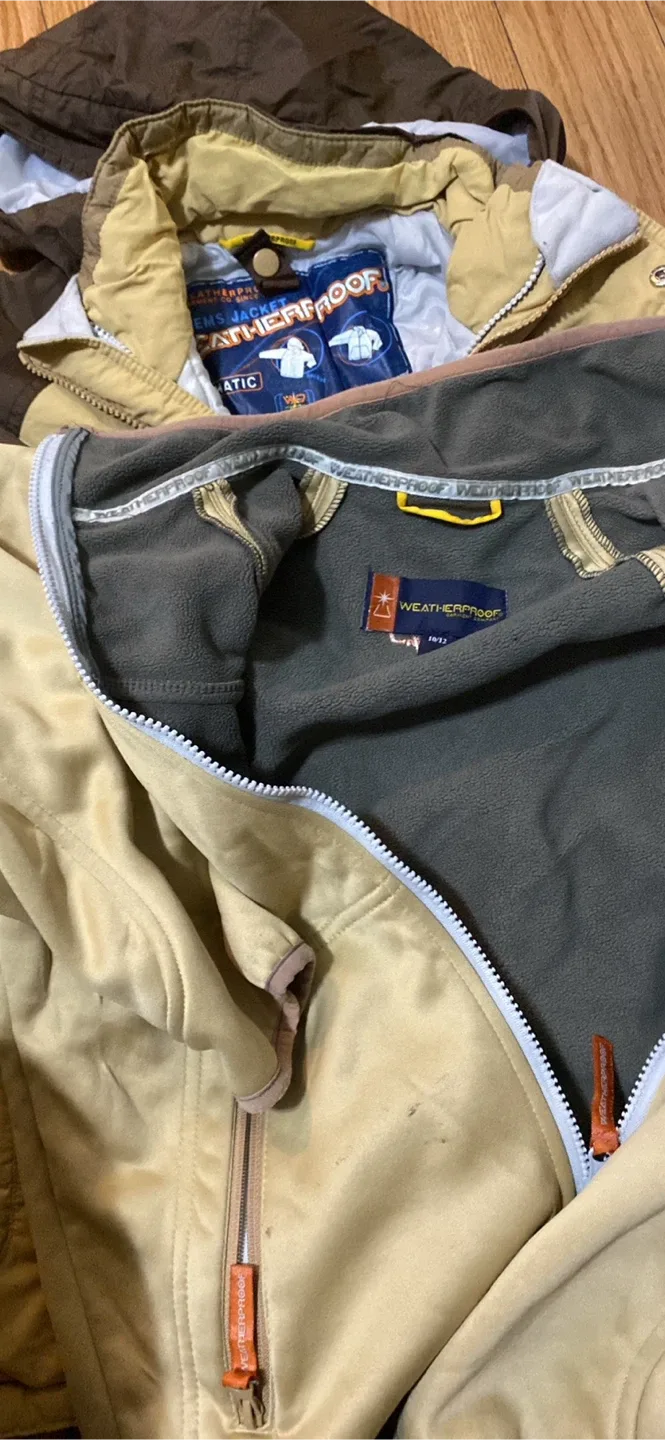 2 in 1 Kids Winter Jacket Snow Jacket Size 12 image indicator(5)