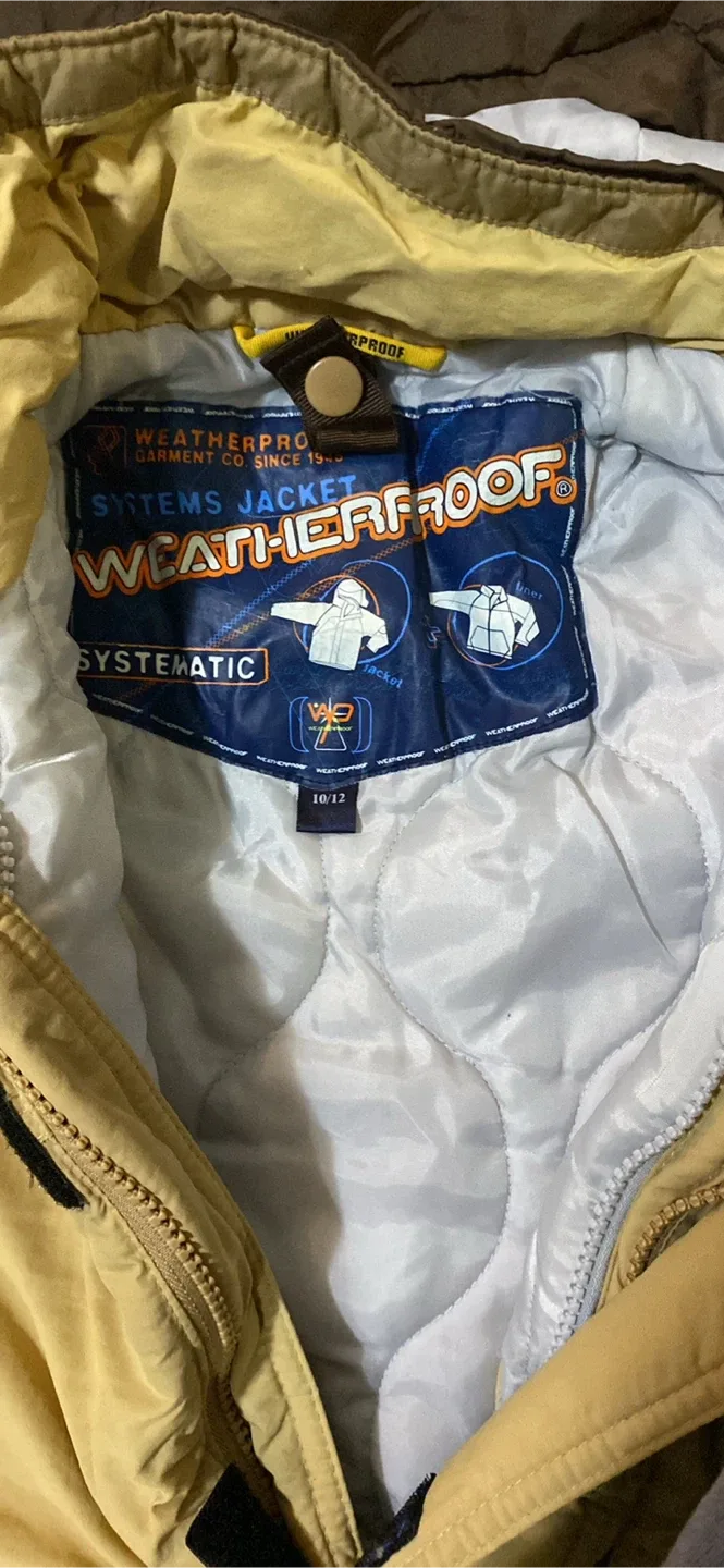 2 in 1 Kids Winter Jacket Snow Jacket Size 12 image indicator(9)