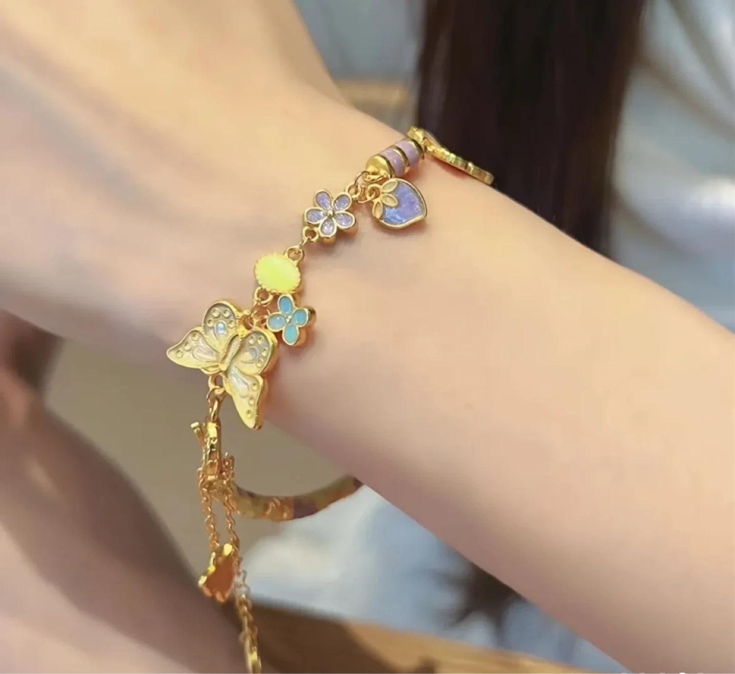 Butterfly Charm Bracelet - photo 4