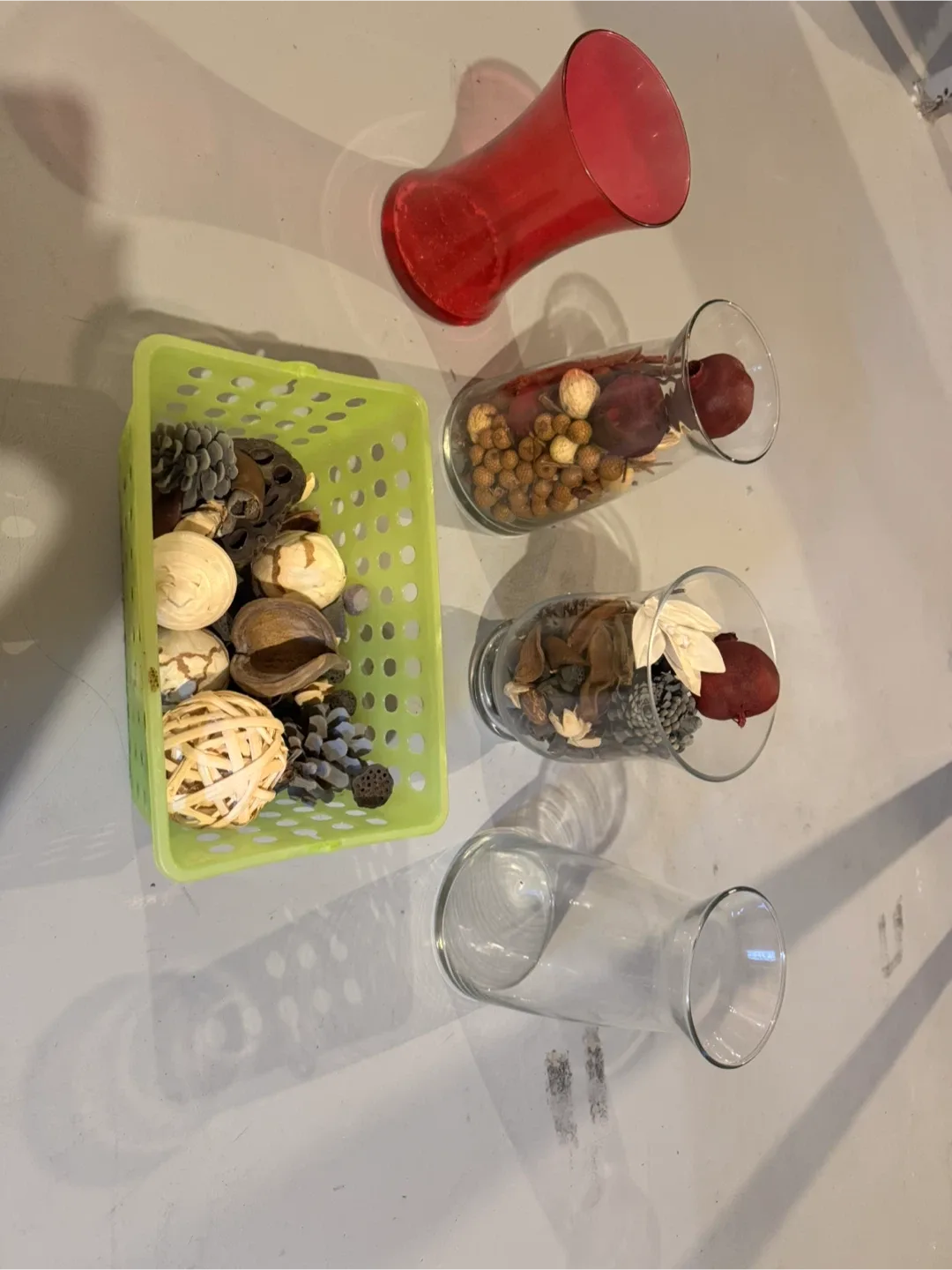 Vases and Dried Flower Arrangement thumbnail