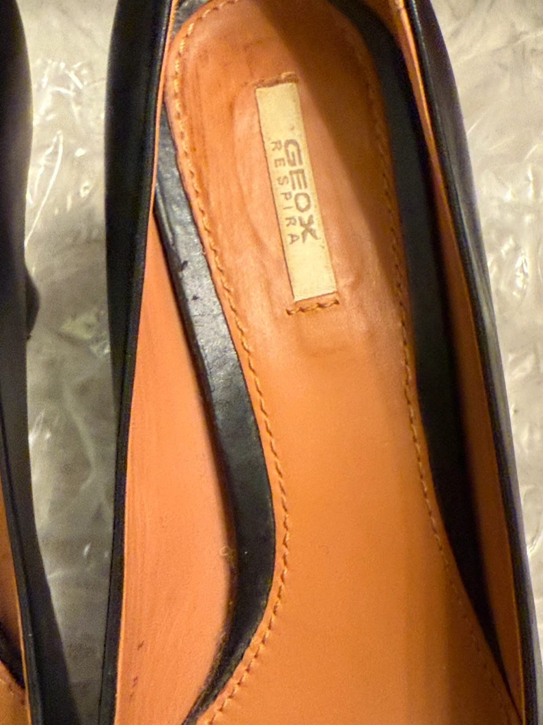 Geox Black Leather Heels - photo 3