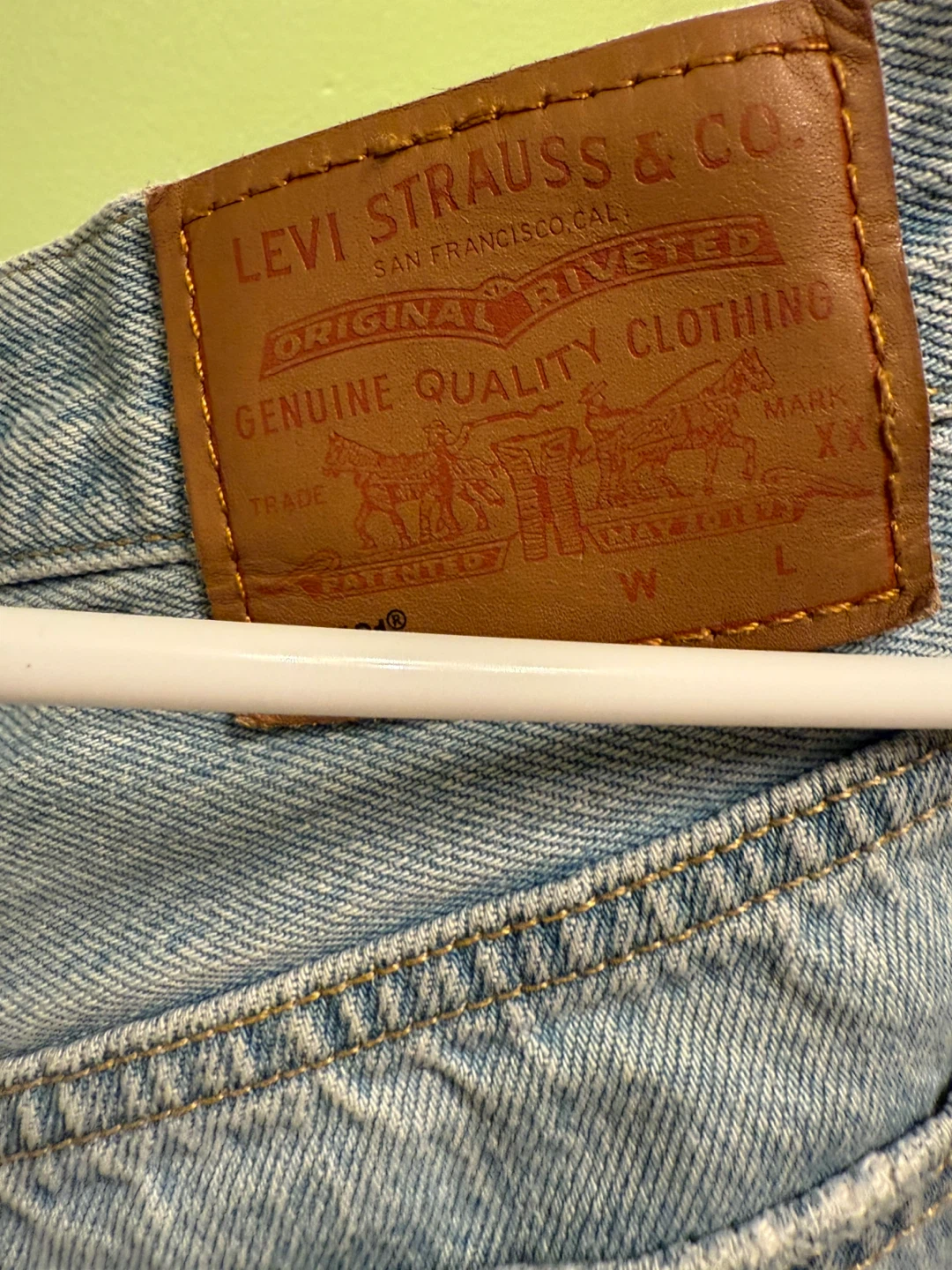 Levi's Denim Shorts, Size L - photo 2