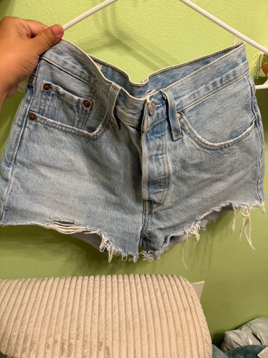 Levi's Denim Shorts, Size L - photo 3