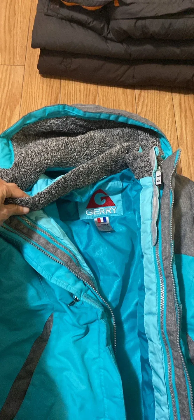 Gerry 2in1 Teal & Grey Kids' Winter Jacket Size 12 image indicator(8)