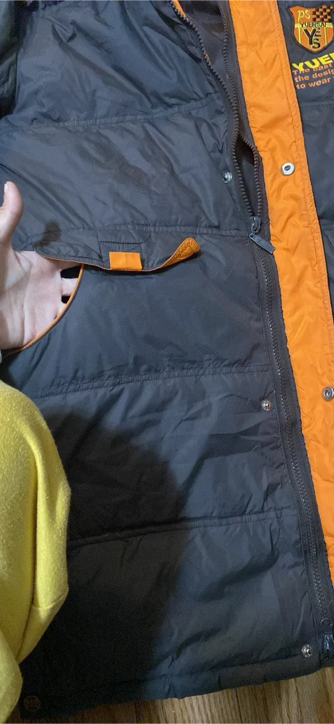 Kids Down Coat Winter Snow Coat Size 12 image indicator(5)