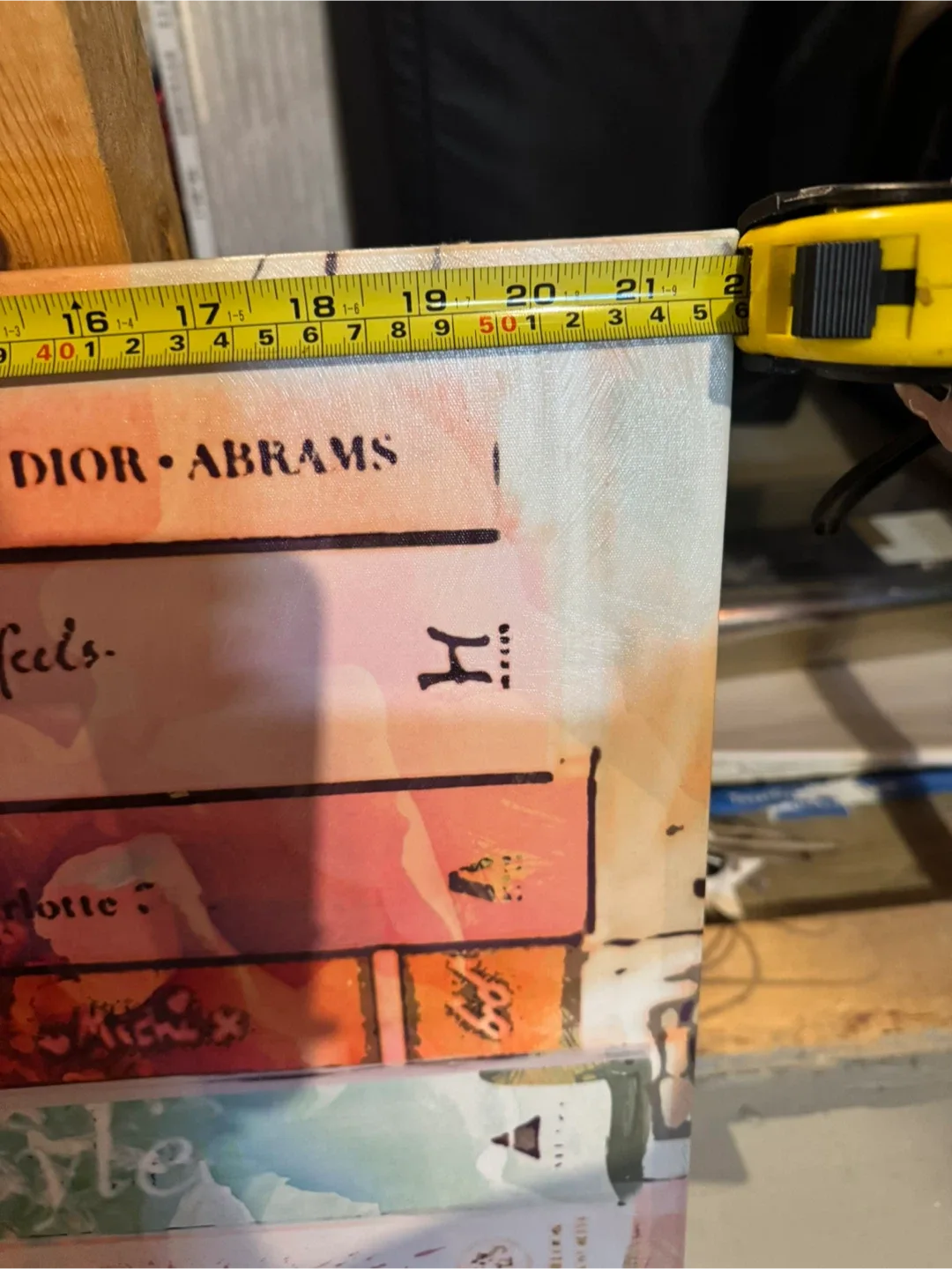 Fashion Books Canvas Wall Art 20x16 image indicator(4)