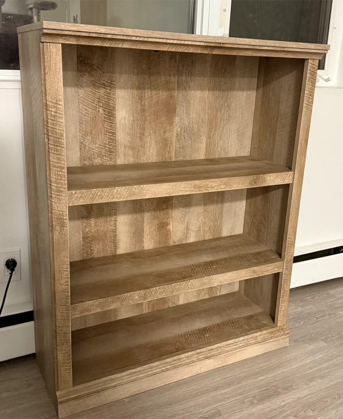 Wooden Bookcase with 3 Shelves