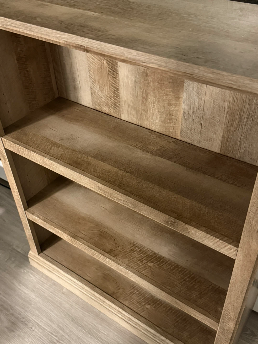 Wooden Bookcase with 3 Shelves - photo 2