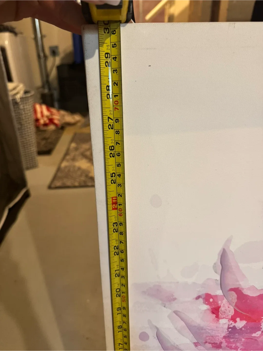 Floral Canvas Wall Art - 29x39 inches image indicator(4)