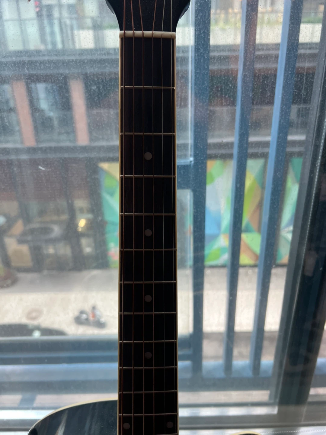 Black Moukey Acoustic Guitar - photo 3
