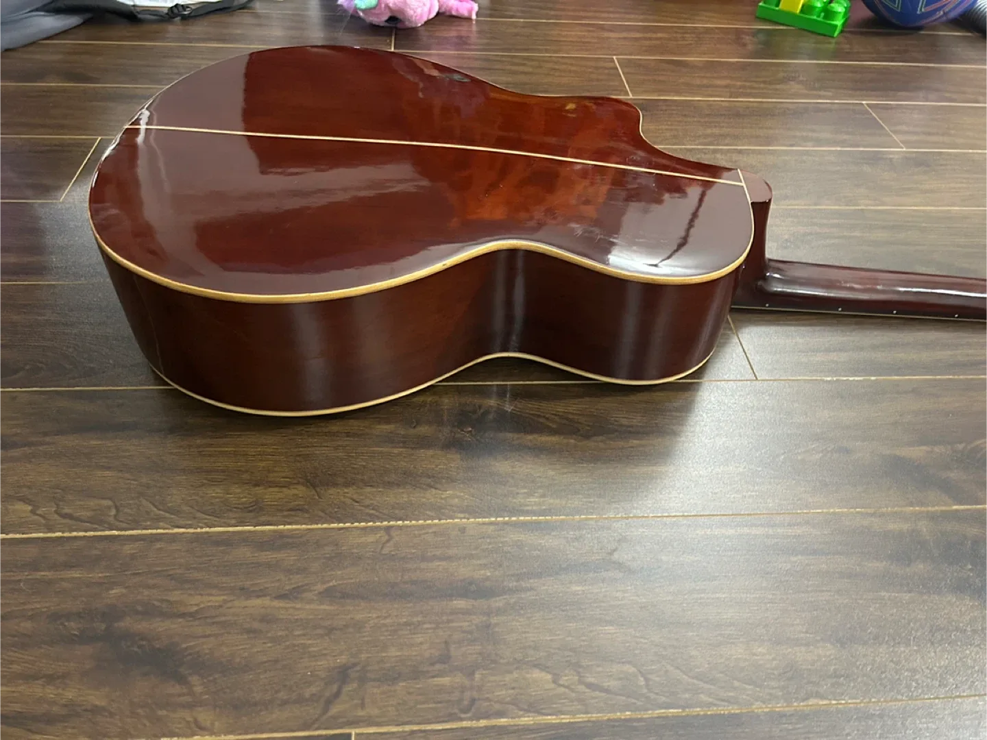 Acoustic Guitar with Capo image indicator(3)