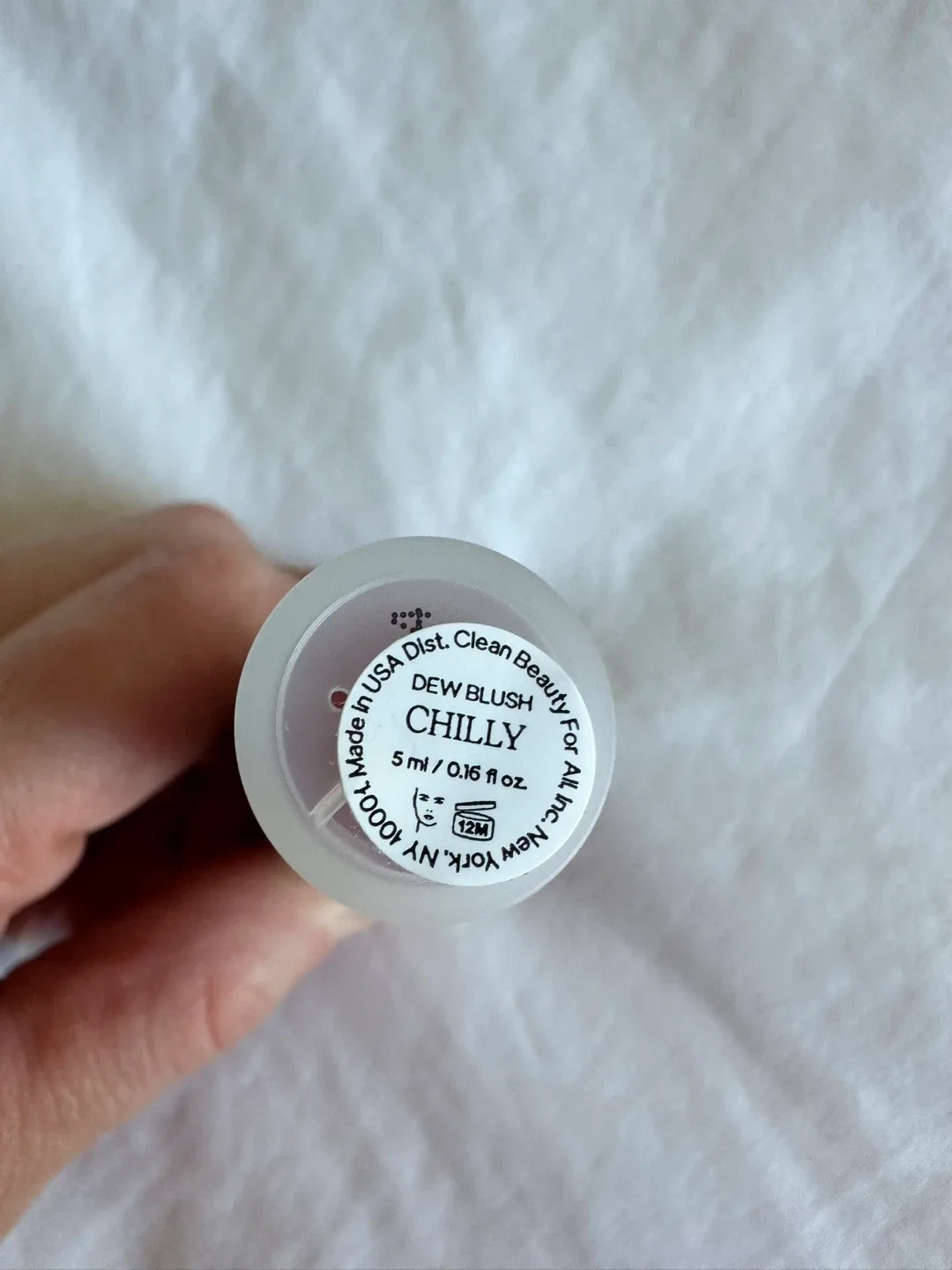 New Saie Dew Blush Liquid Cream Blush in Chilly 5ml image indicator(2)