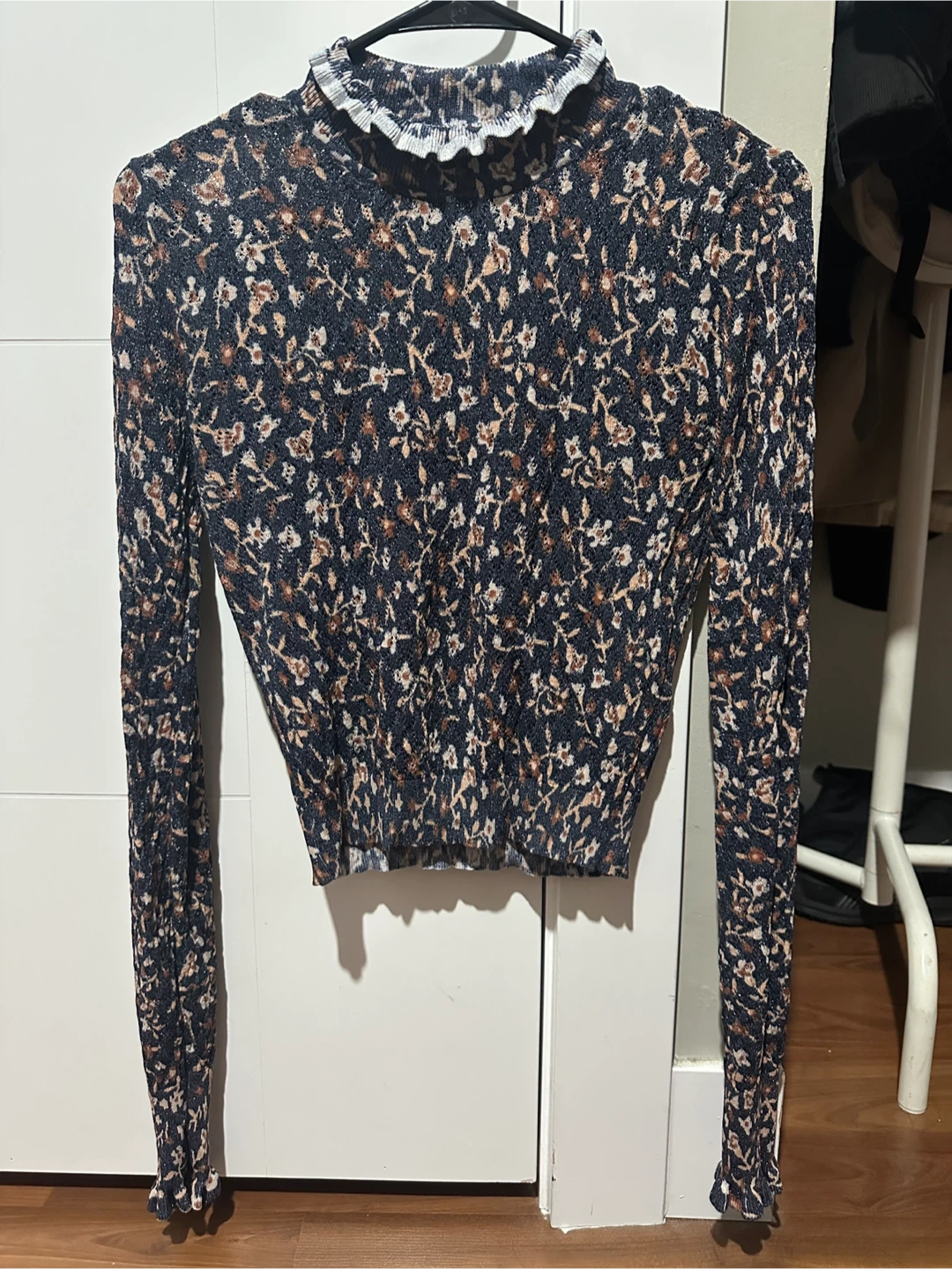 Zara Floral Print Sweater