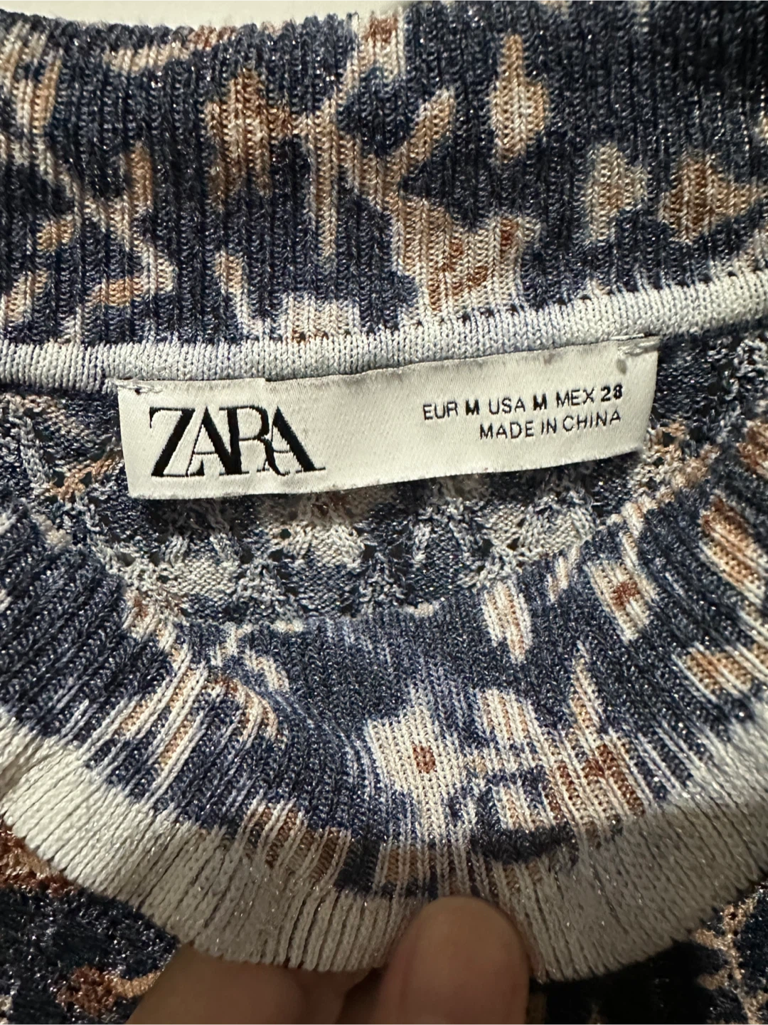 Zara Floral Print Sweater - photo 2