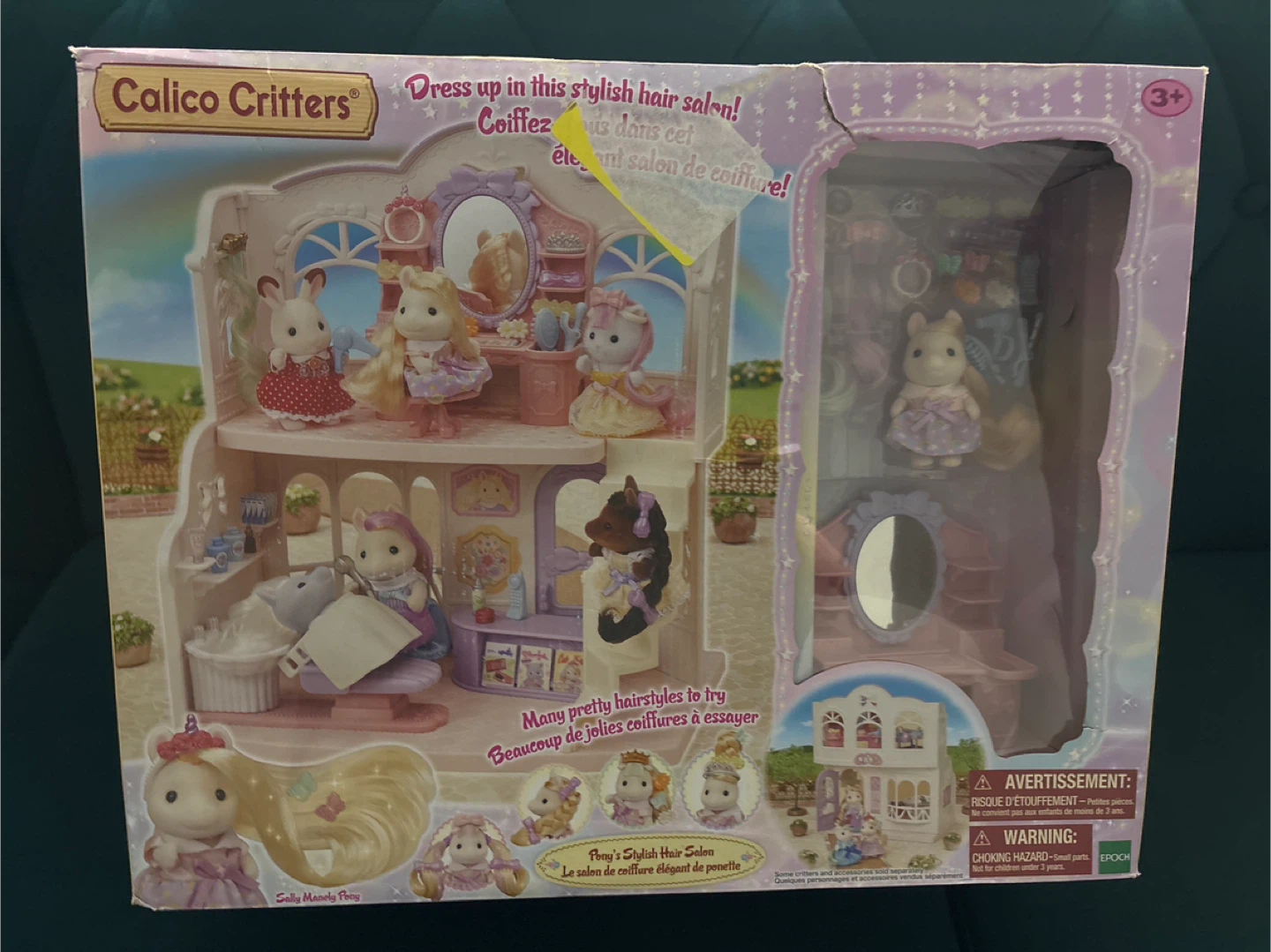 Calico Critters Pony's Stylish Hair Salon